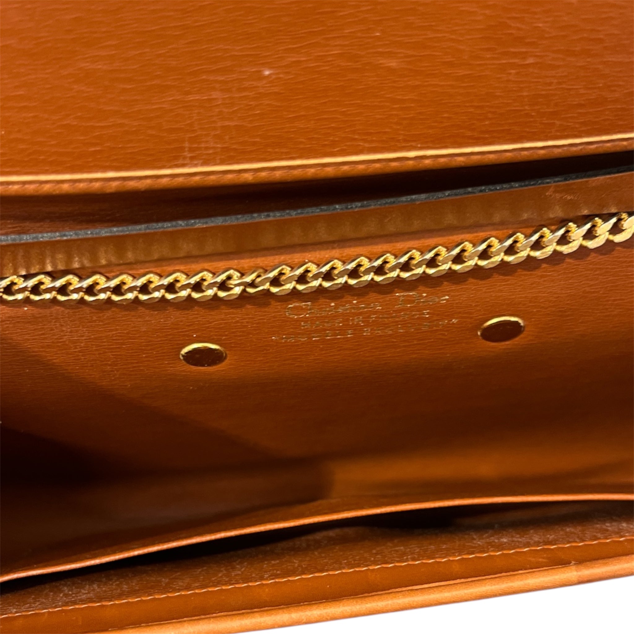 Christian Dior/Hand Bag/Leather/ORN/CALFSKIN SUEDE LEATHER BAG view 4