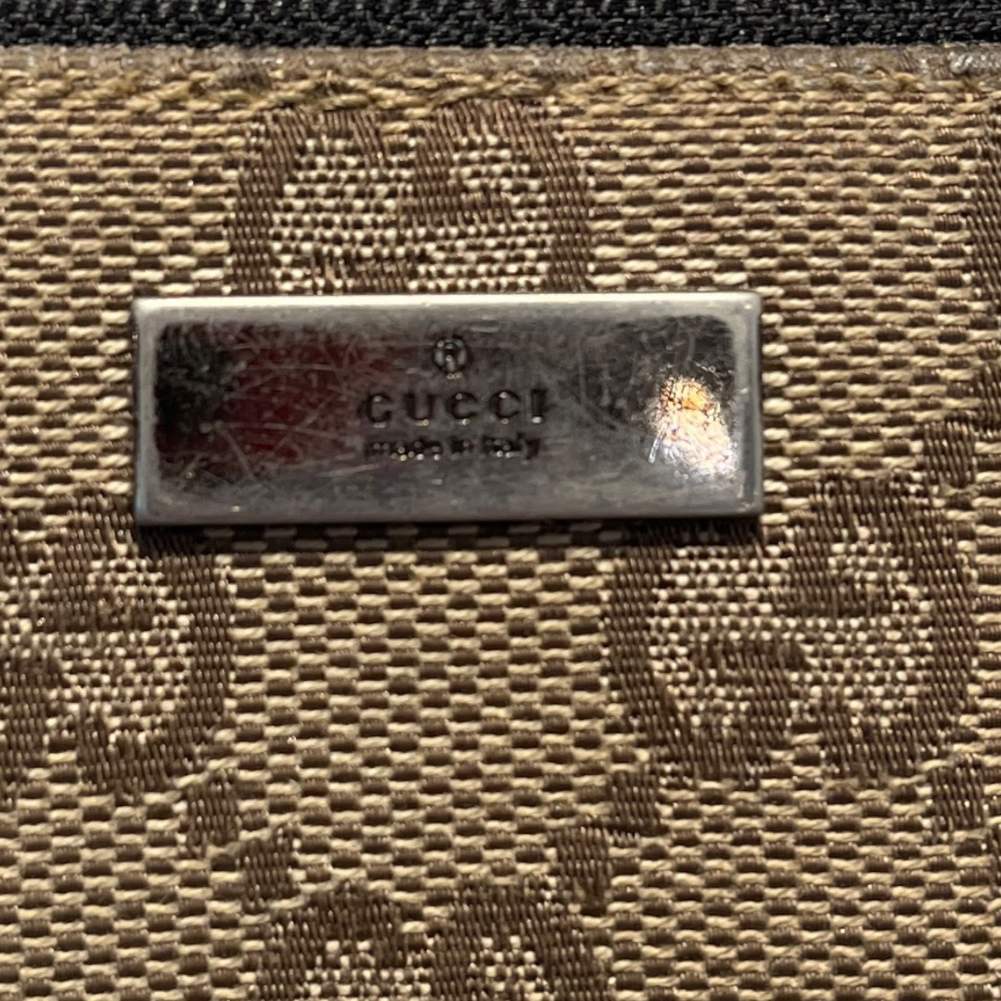 GUCCI/Coin Wallet/Monogram/Cotton/BEG/L's/MONOGRAM BEIGE COIN PURSE view 7