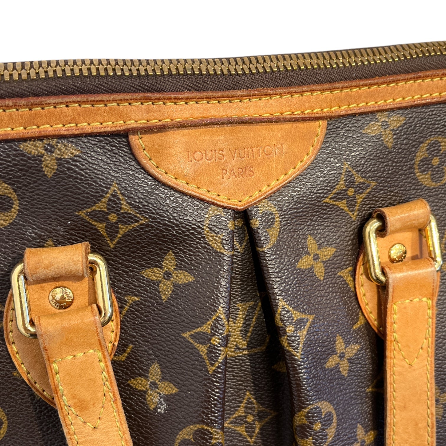 LOUIS VUITTON/Tote Bag/Monogram/Leather/BRW/Louis Vuitton Palermo view 5