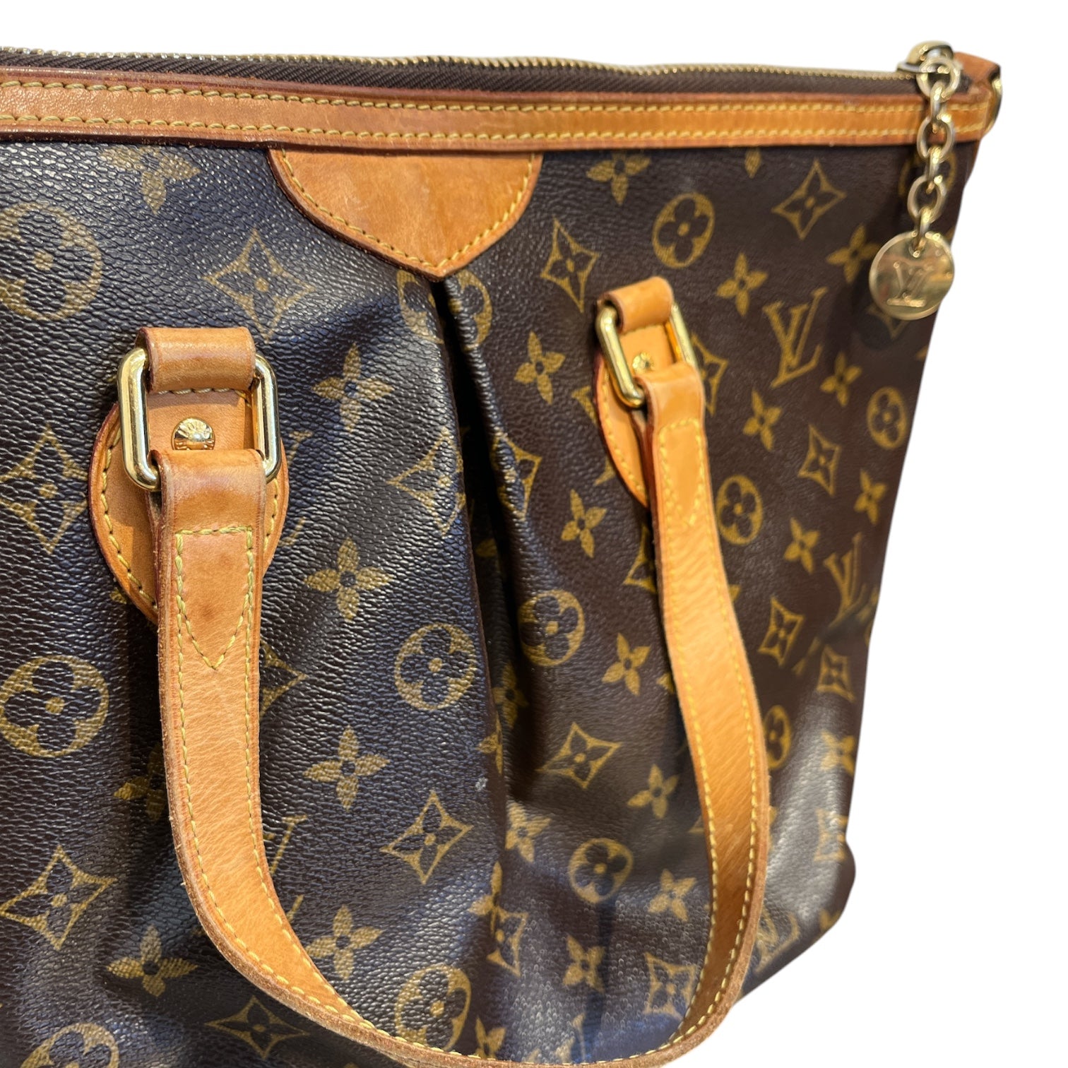 LOUIS VUITTON/Tote Bag/Monogram/Leather/BRW/Louis Vuitton Palermo view 6