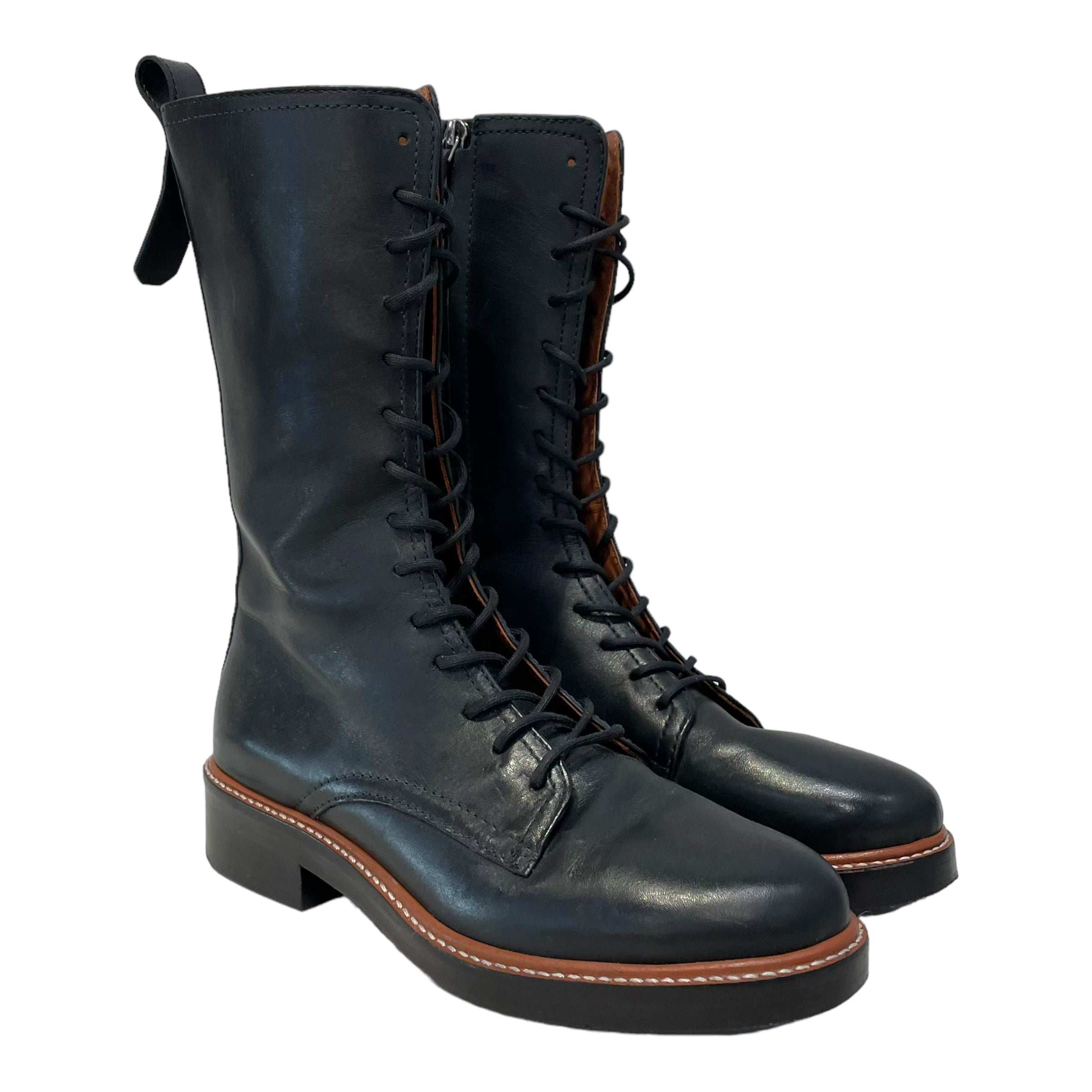 Reformation/Ankle Boots/US 6.5/Leather/BLK/ view 1