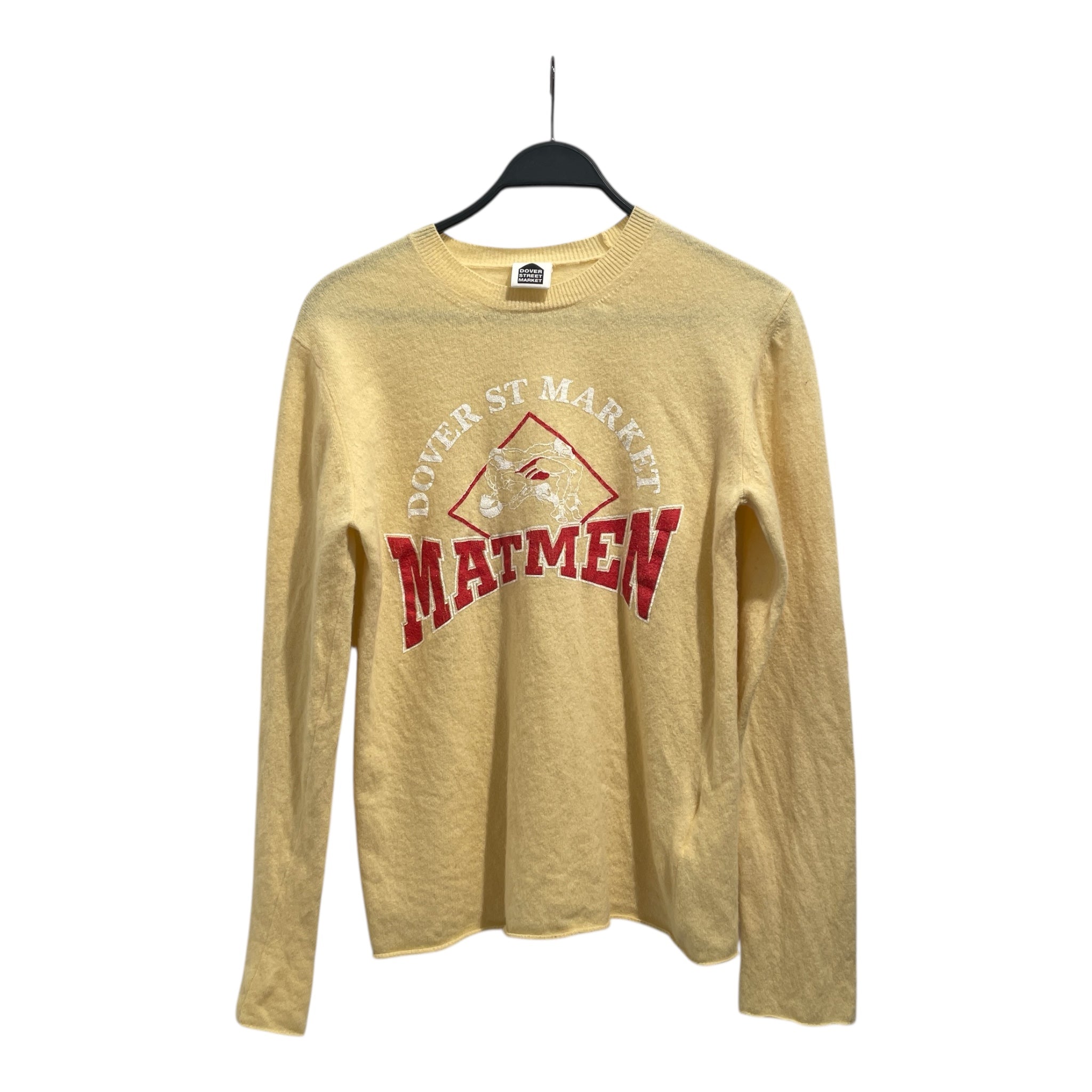 COMME des GARCONS/DOVER STREET MARKET/Sweater/Graphic/Wool/IVR/MATMEN view 1