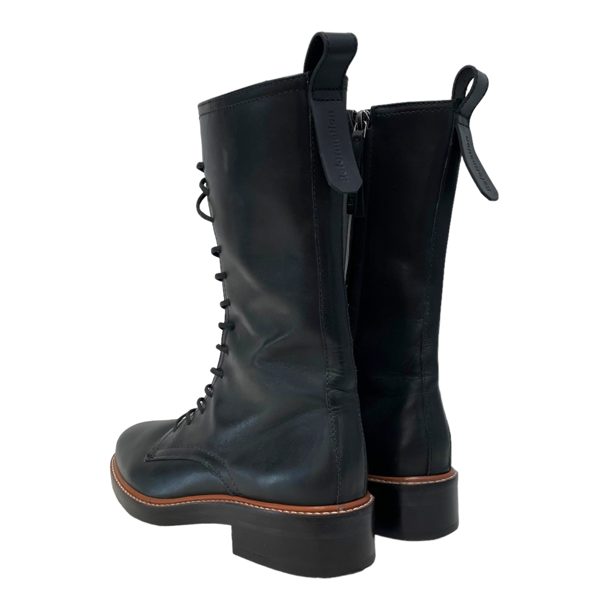 Reformation/Ankle Boots/US 6.5/Leather/BLK/ view 2