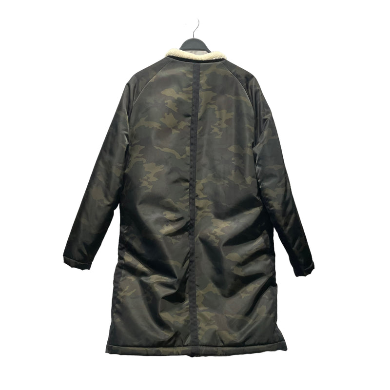 KITH/Trench Coat/M/Nylon/GRN/Camouflage/