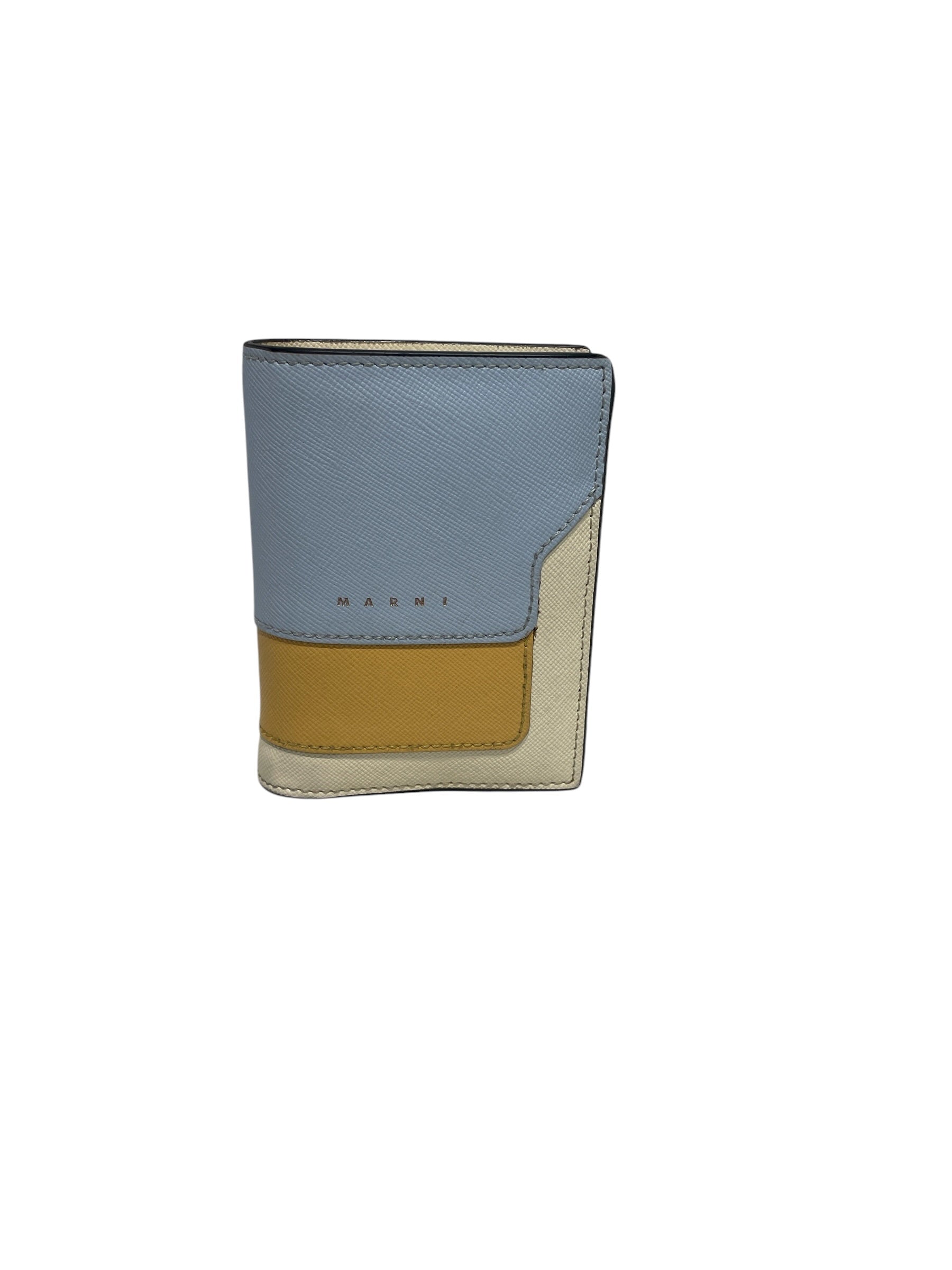 MARNI/Bifold Wallet/Border/Leather/IDG/L's/SAFFIANO LEATHER view 6
