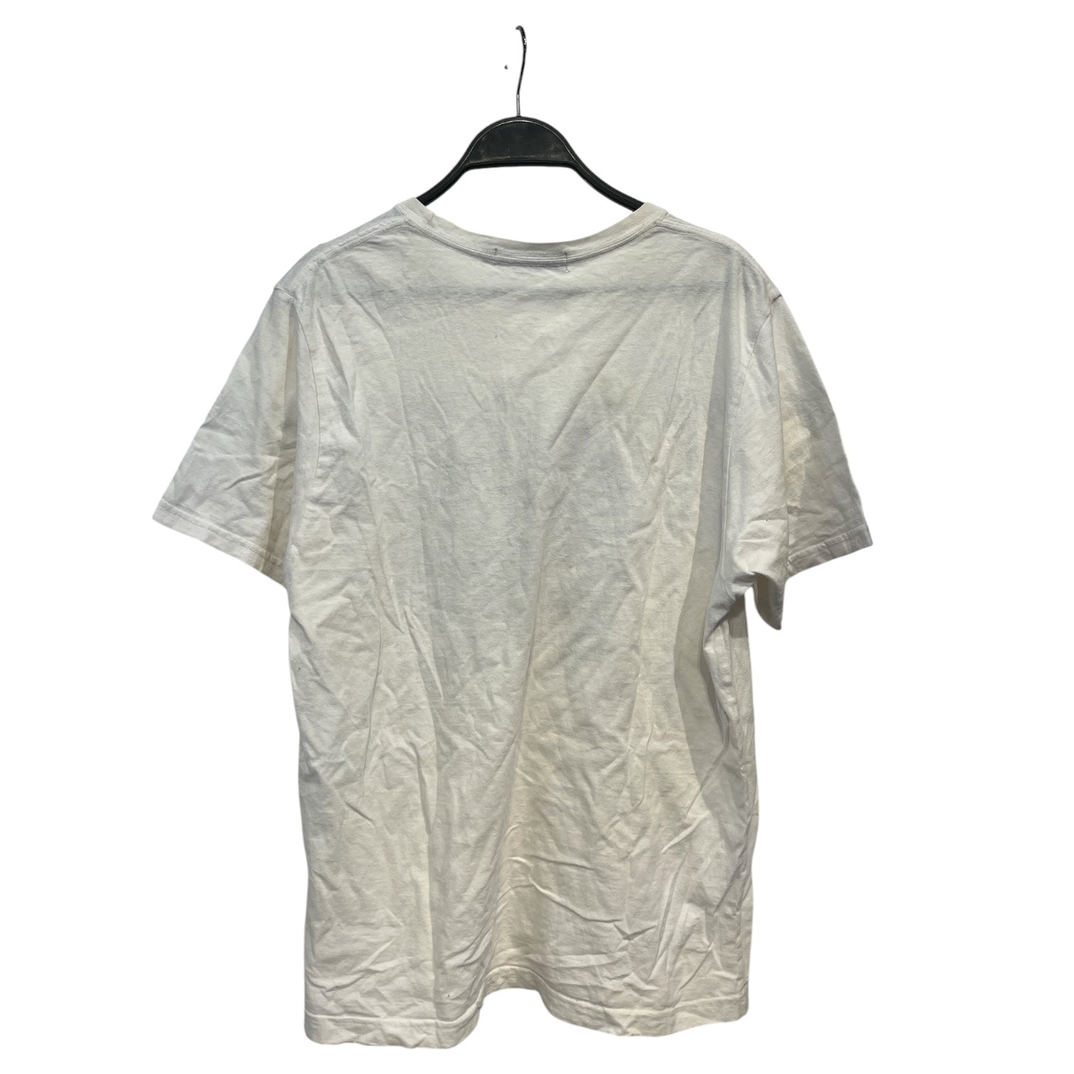 UNDERCOVERISM/T-Shirt/2/Cotton/WHT/skull & flower split tee view 2
