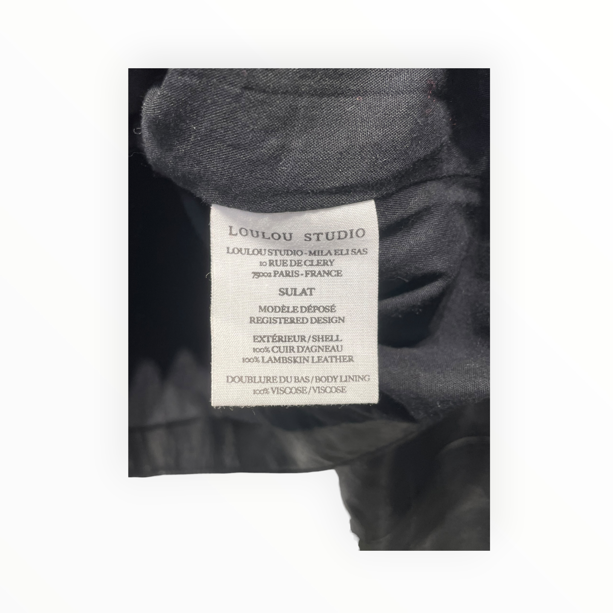 LOULOU select/Blouson/S/Leather/BLK/ view 4