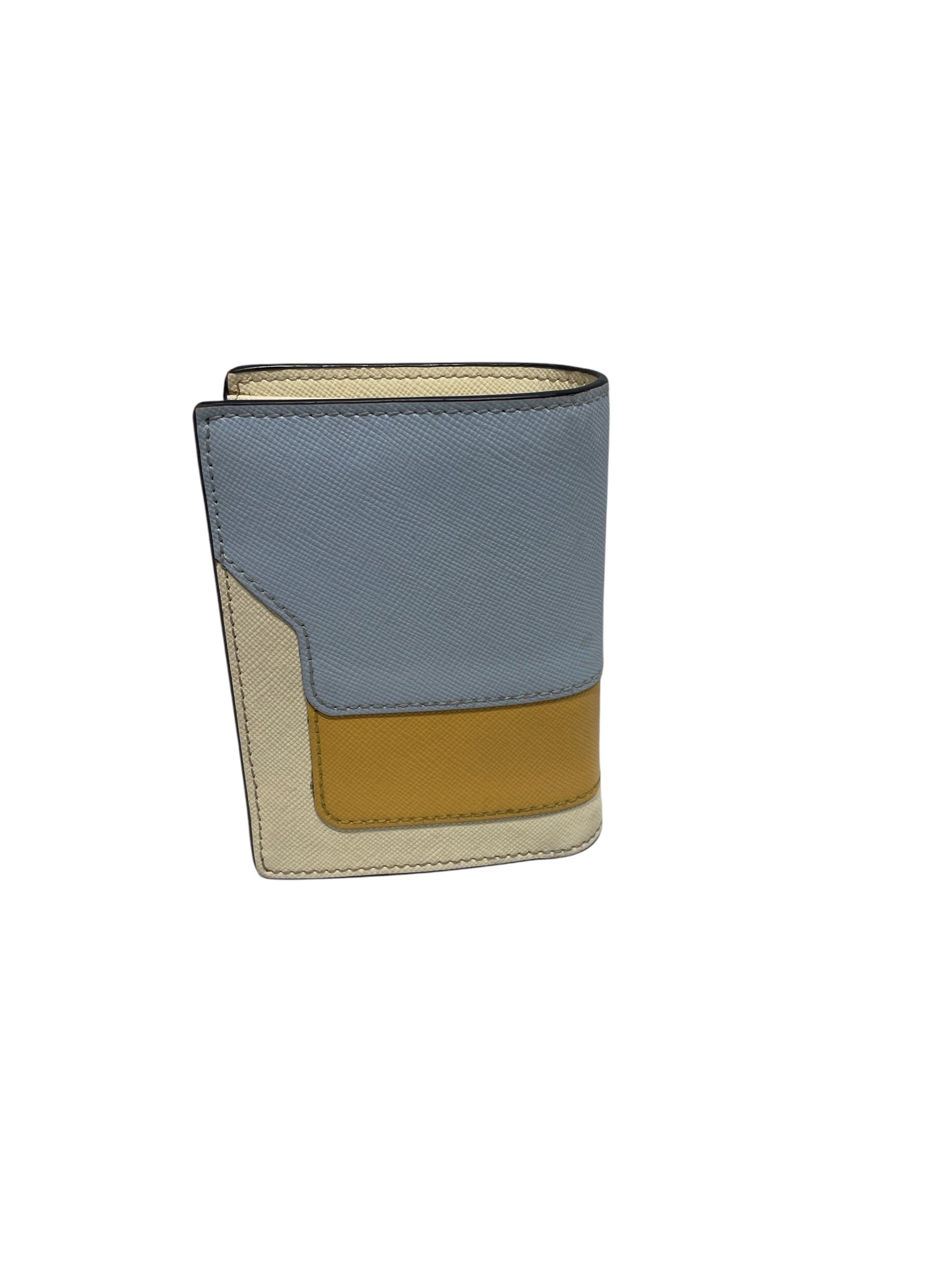 MARNI/Bifold Wallet/Border/Leather/IDG/L's/SAFFIANO LEATHER view 3