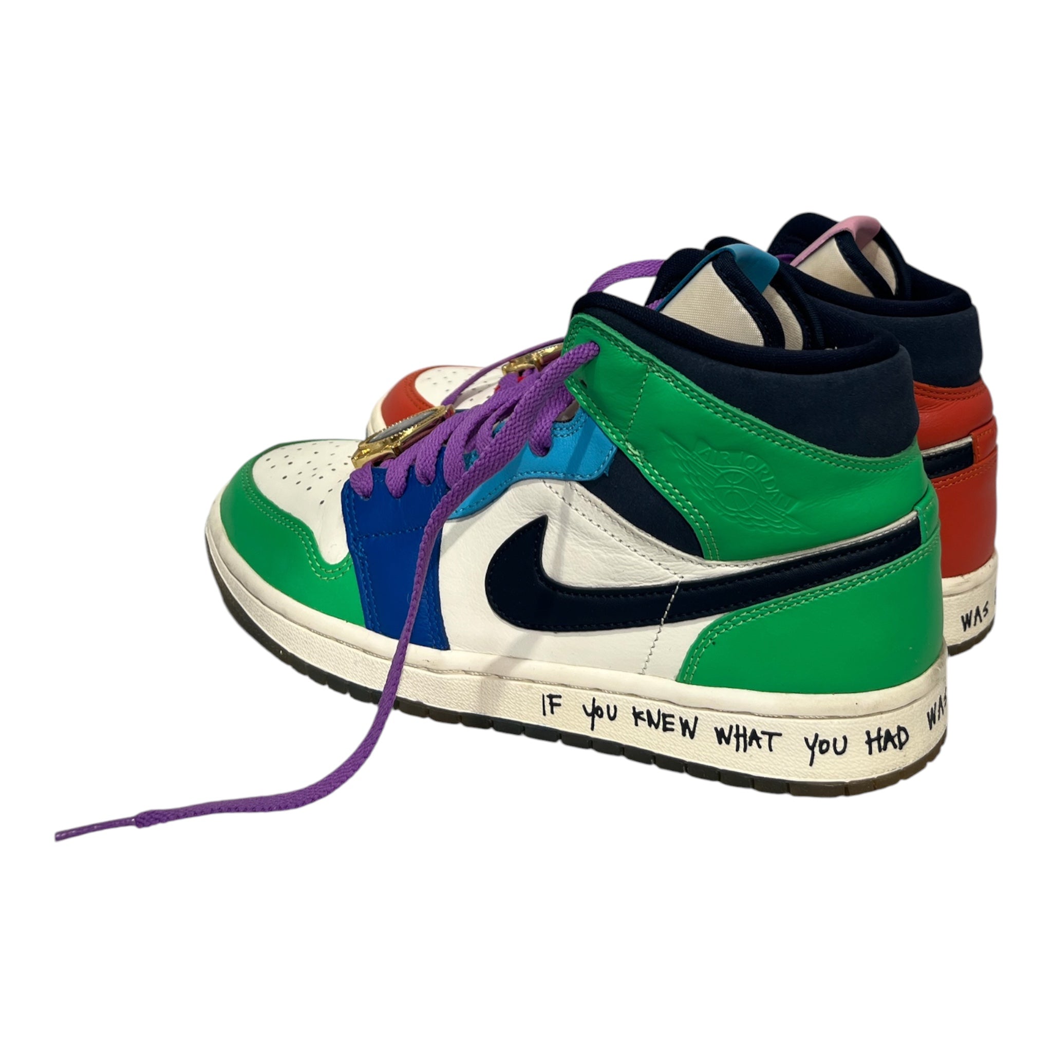 NIKE/Hi-Sneakers/US 8.5/Border/Polyester/MLT/MELODY EHSANI view 2