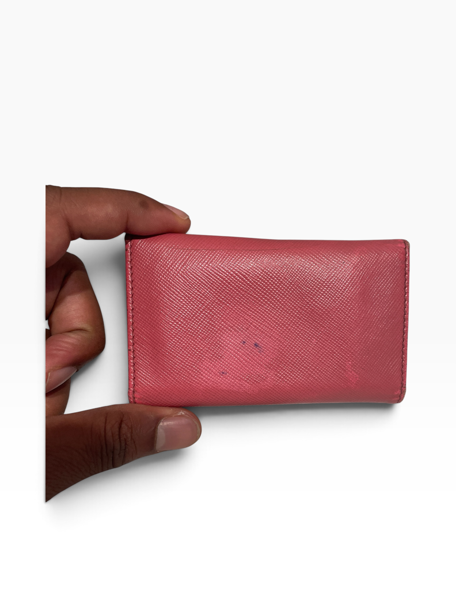 PRADA/Wallet/Leather/PNK/L's/6 KEY CASE view 6