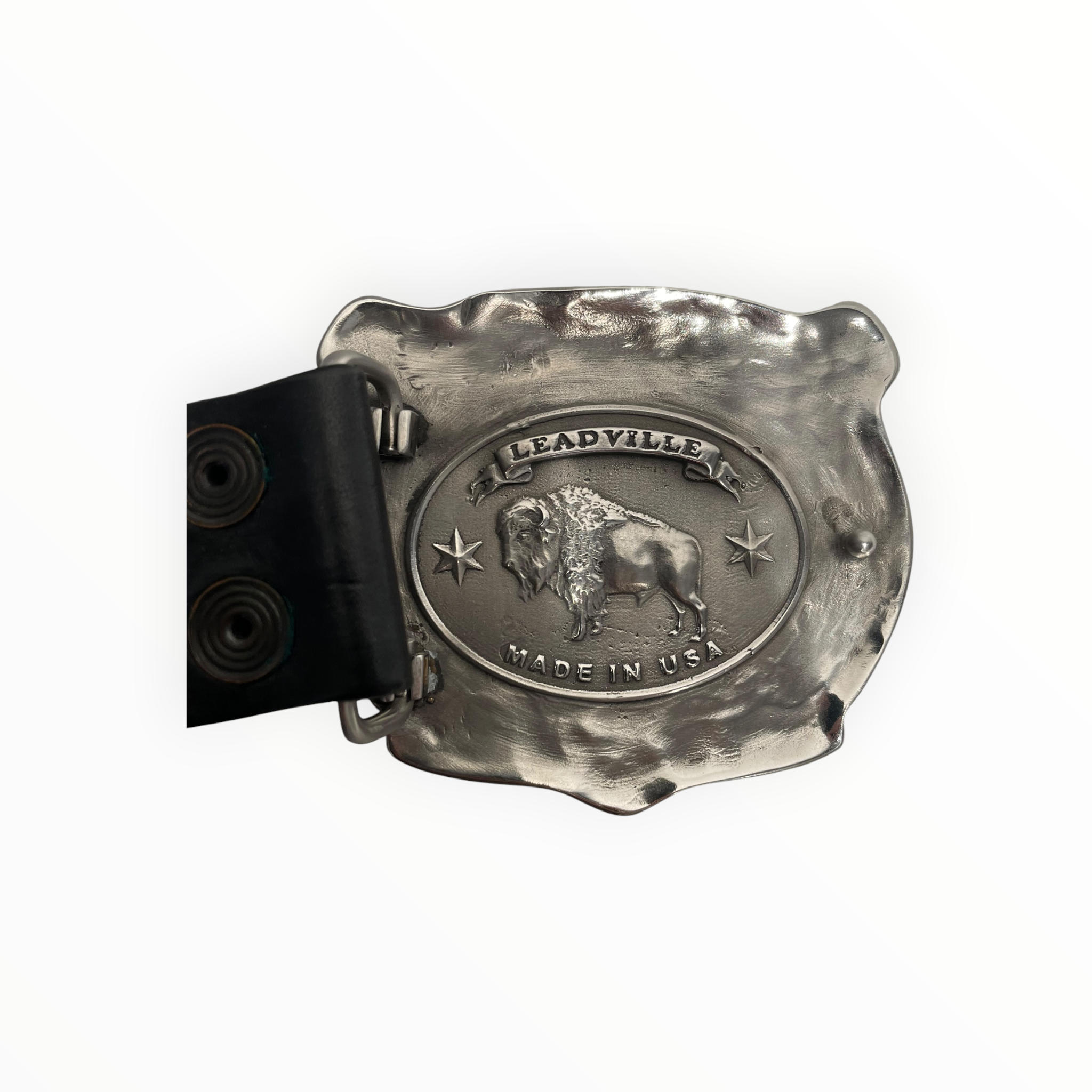 Alexander McQueen/Belt/Leather/BLK/M's/ view 4
