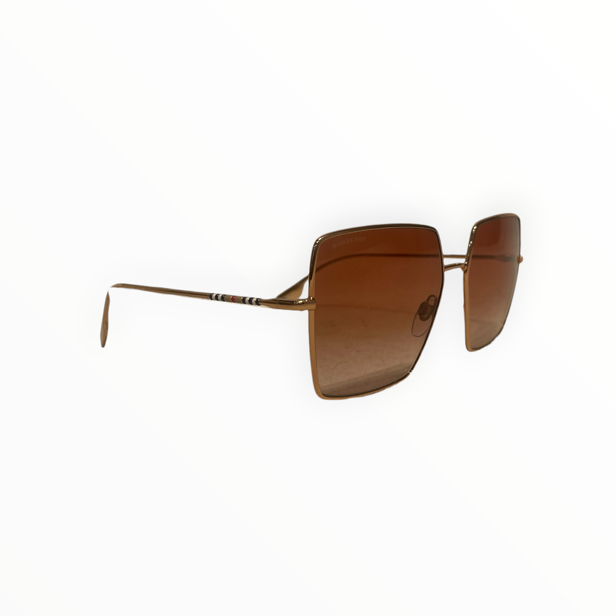 BURBERRY/Sunglasses/Metal/GLD/L's/OVERSIZED SQUARE FRAME view 2