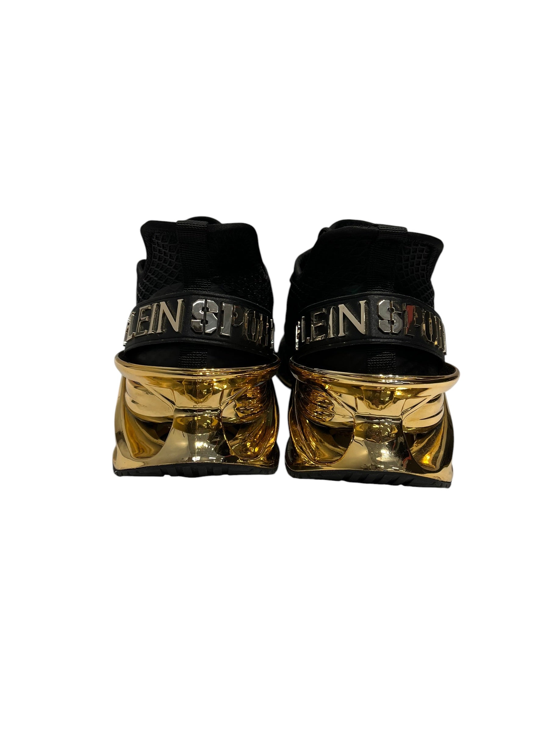 PHILIPP PLEIN/Low-Sneakers/US 11.5/BLK/Straight Tip/ view 3