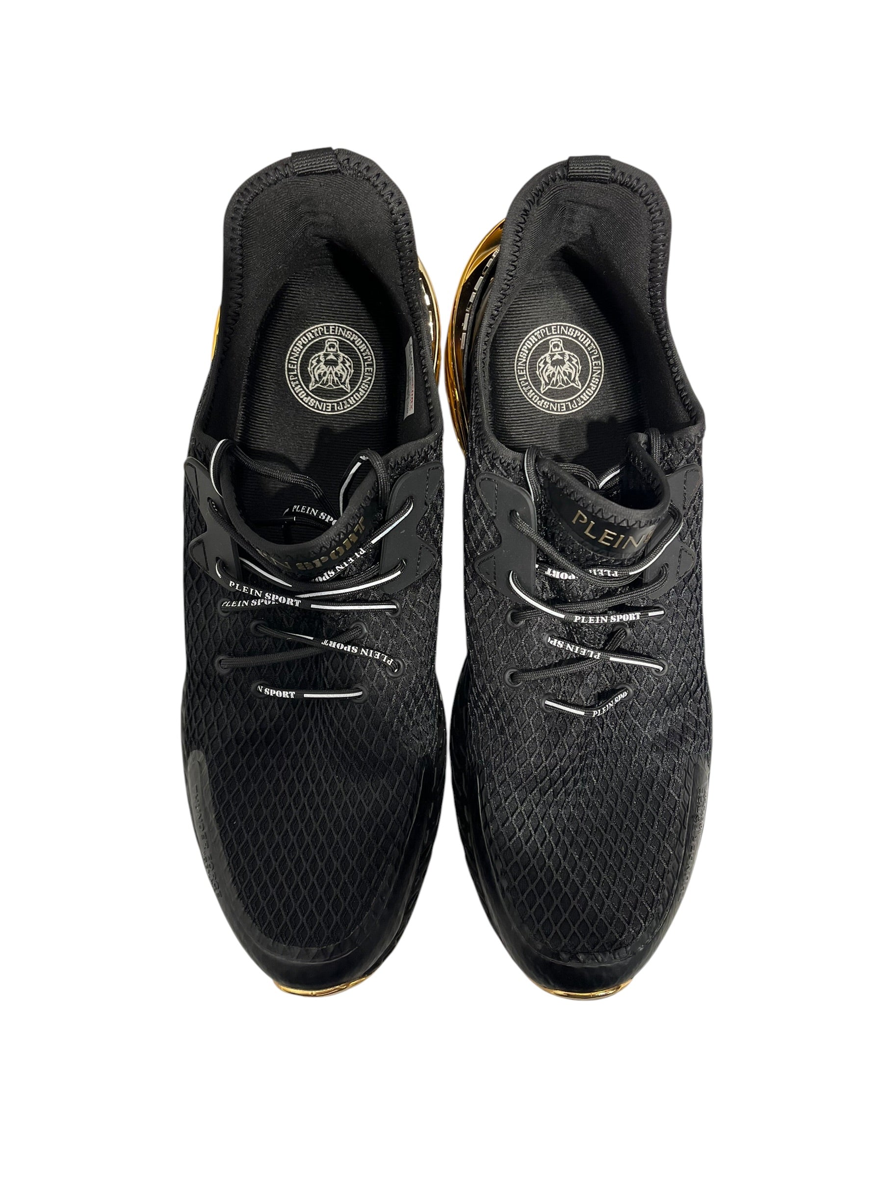 PHILIPP PLEIN/Low-Sneakers/US 11.5/BLK/Straight Tip/ view 4