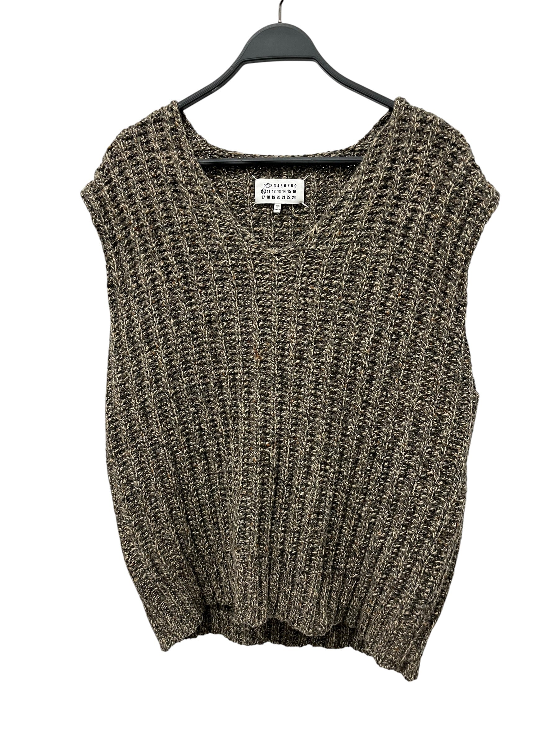 Maison Margiela/Knitted Vest/XL/Wool/GRY/S50FB0101 S18405 view 1
