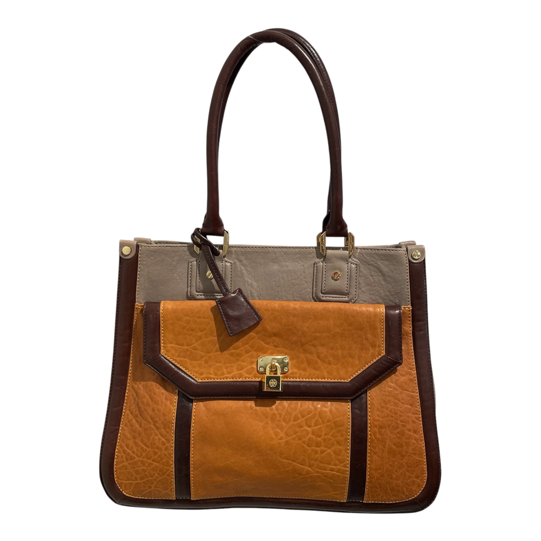 TORY BURCH/Hand Bag/Leather/BRW/ view 1