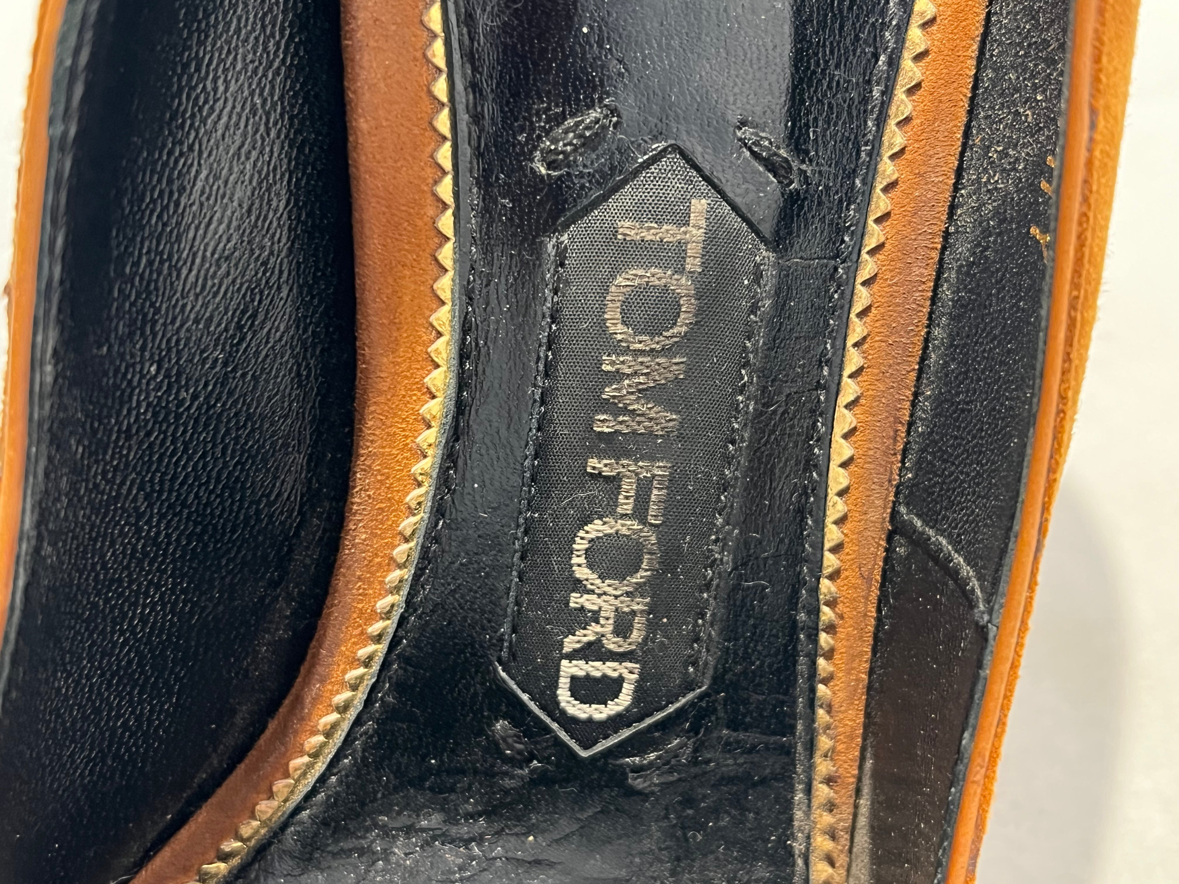 TOM FORD/Heels/EU 36.5/Suede/CML/ view 3
