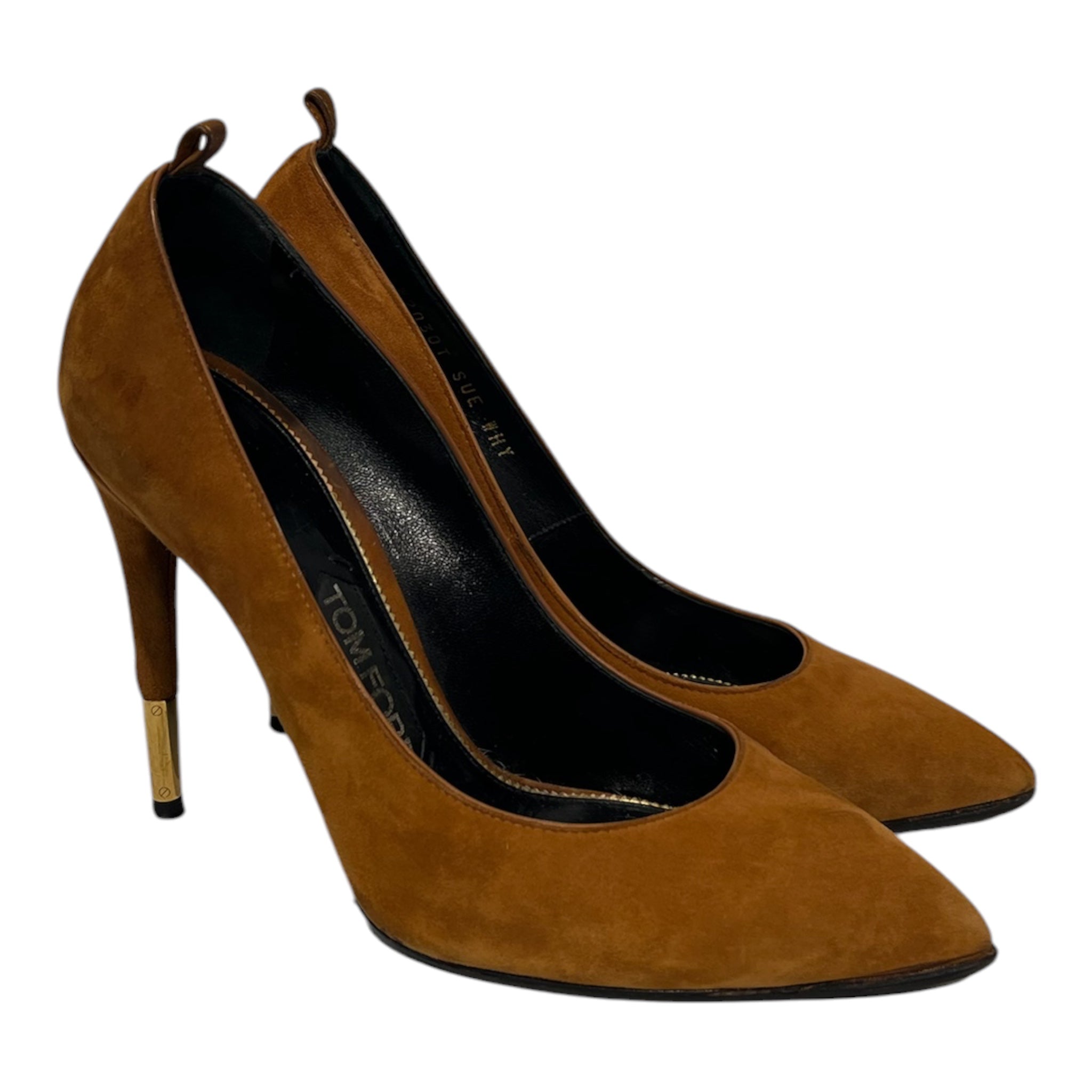 TOM FORD/Heels/EU 36.5/Suede/CML/ view 1