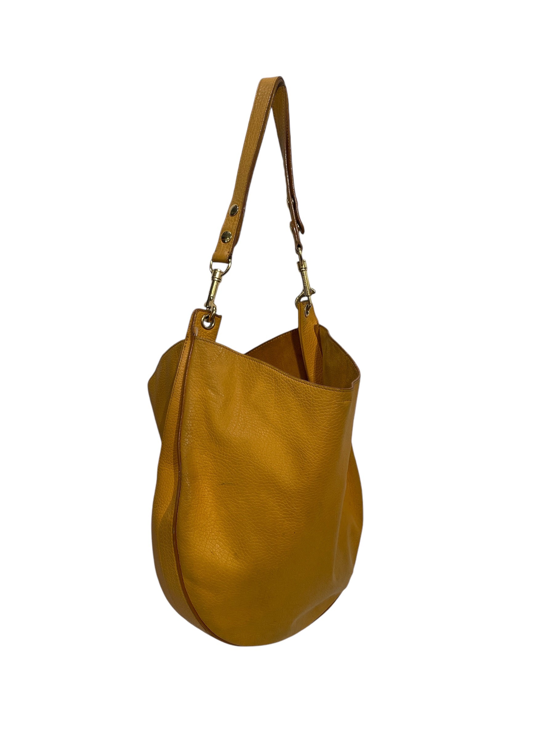 CELINE/Tote Bag/Leather/YEL/ view 2