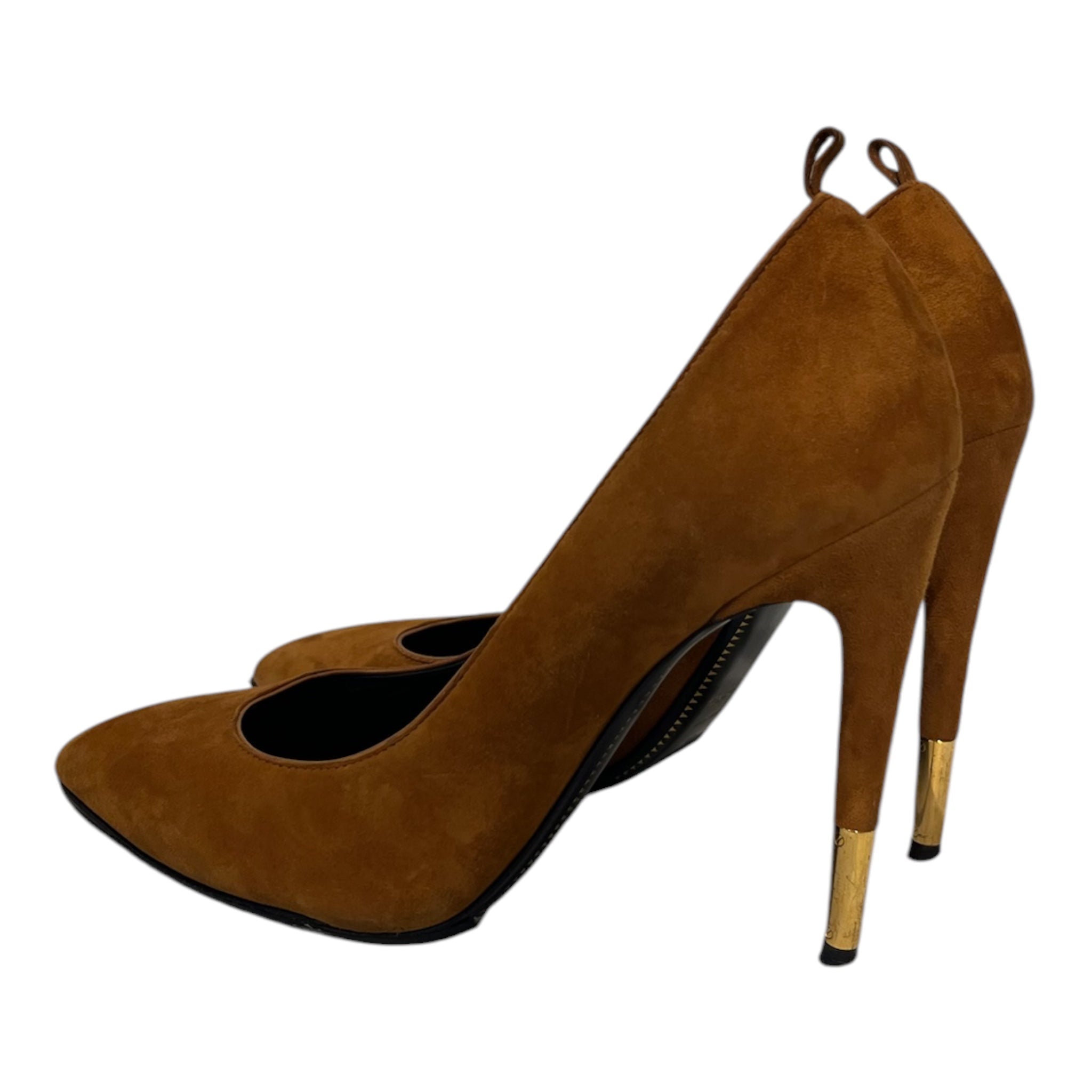 TOM FORD/Heels/EU 36.5/Suede/CML/ view 2