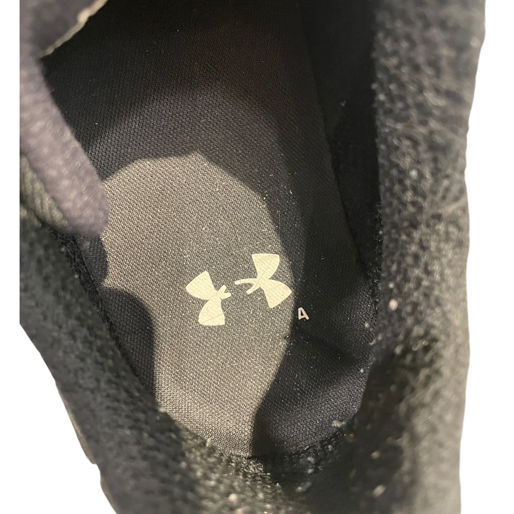 BALENCIAGA/UNDER ARMOUR/Low-Sneakers/US 12/All Over Print/BLK/ view 3