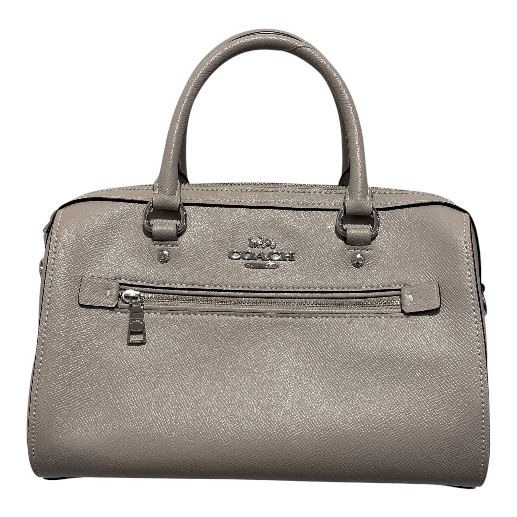 COACH/Cross Body Bag/Leather/GRY/ view 1