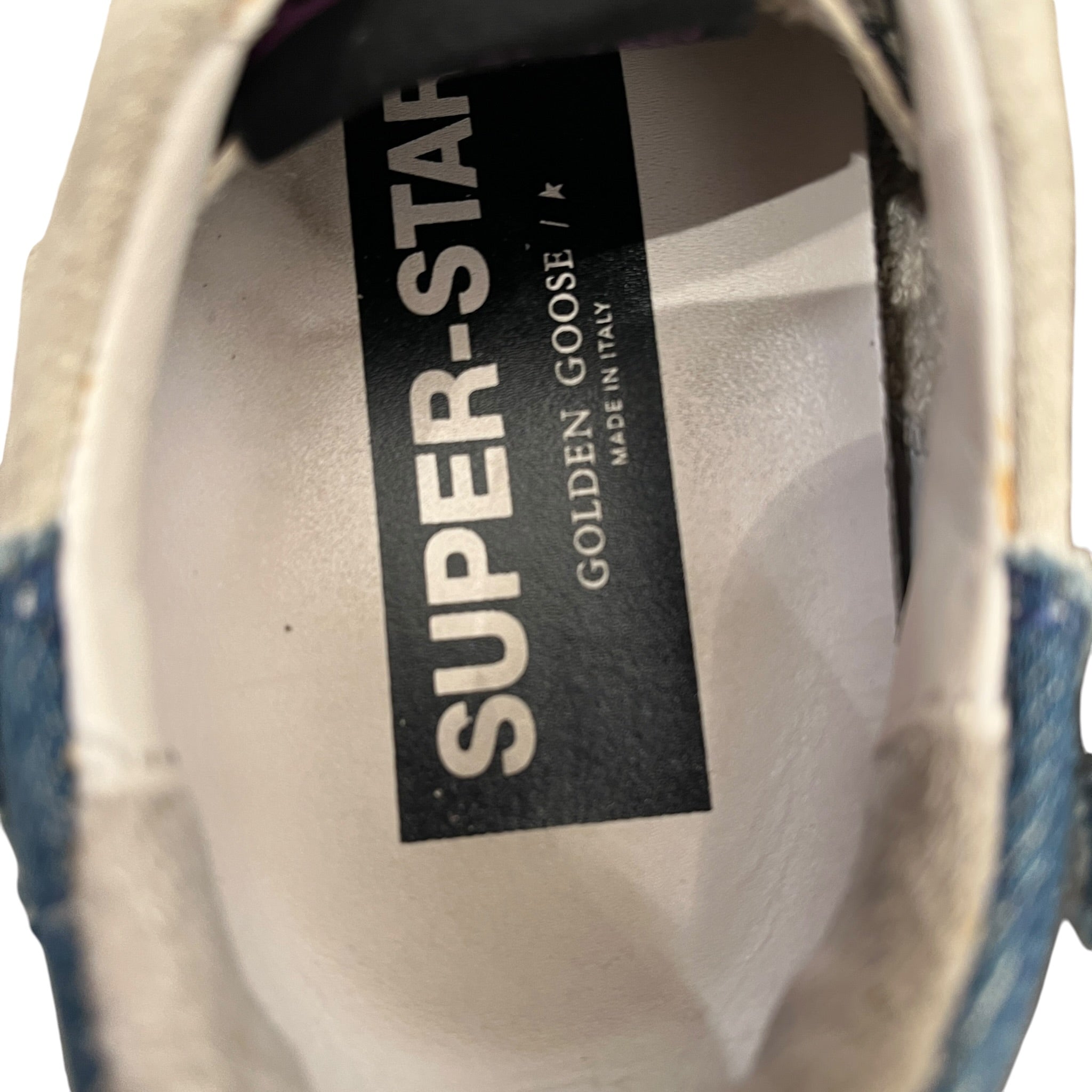 GOLDEN GOOSE/Low-Sneakers/US 5/Animal Pattern/Suede/SLV/SUPERSTAR SNEAKER view 3