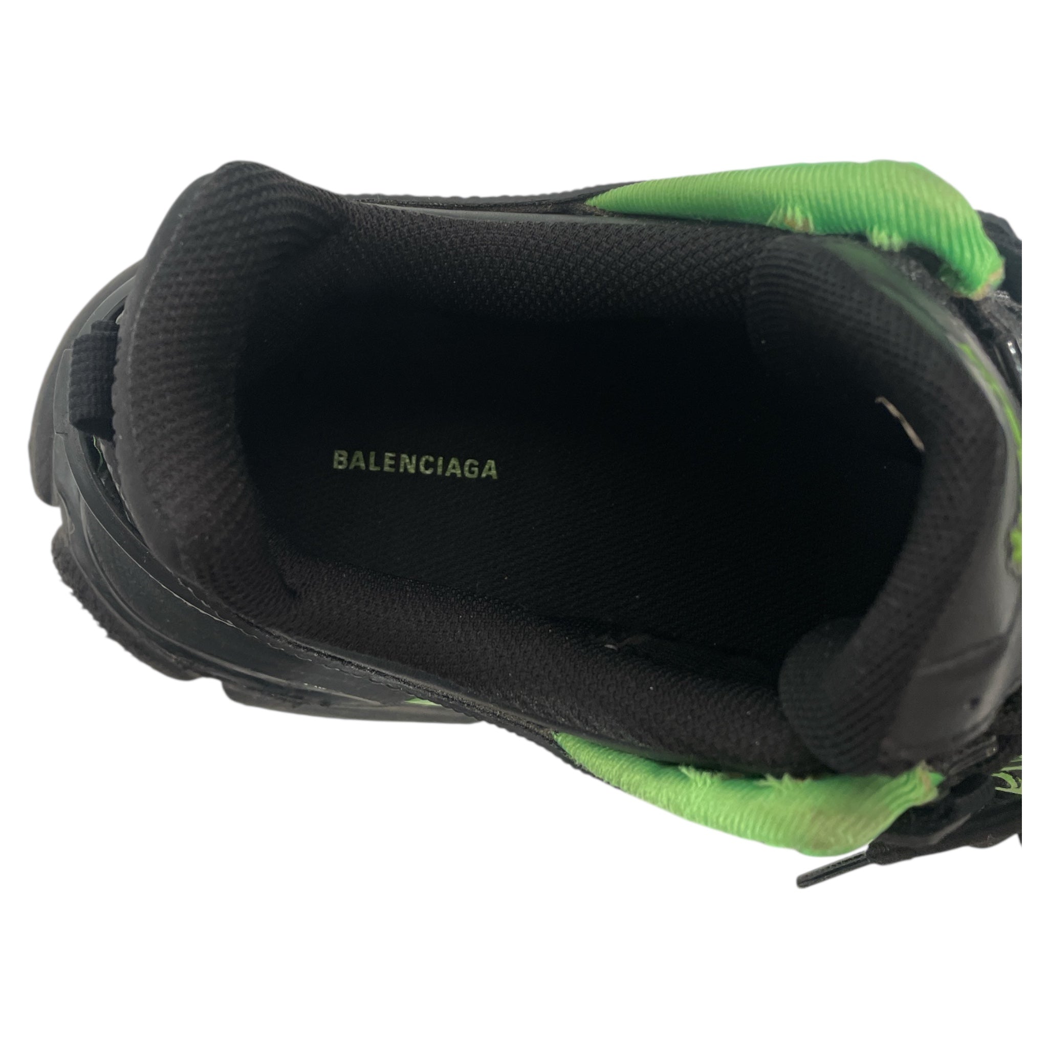 BALENCIAGA/Low-Sneakers/EU 40/BLK/Track 2 BLK/GRN view 3