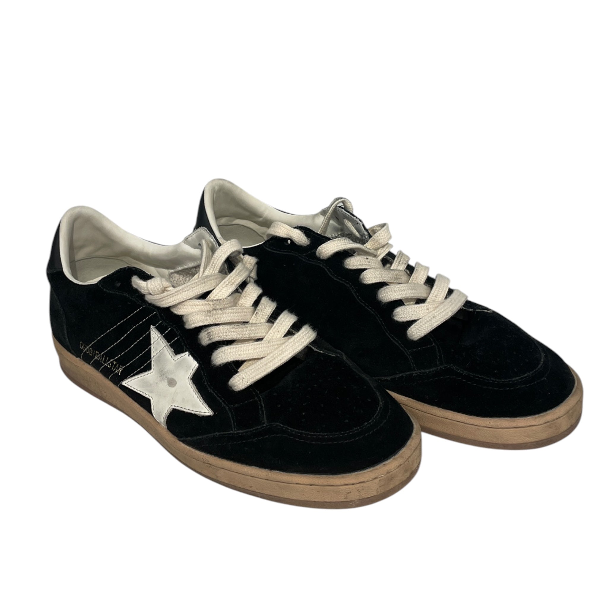 GOLDEN GOOSE/Low-Sneakers/EU 45/BLK/Ball Star view 1