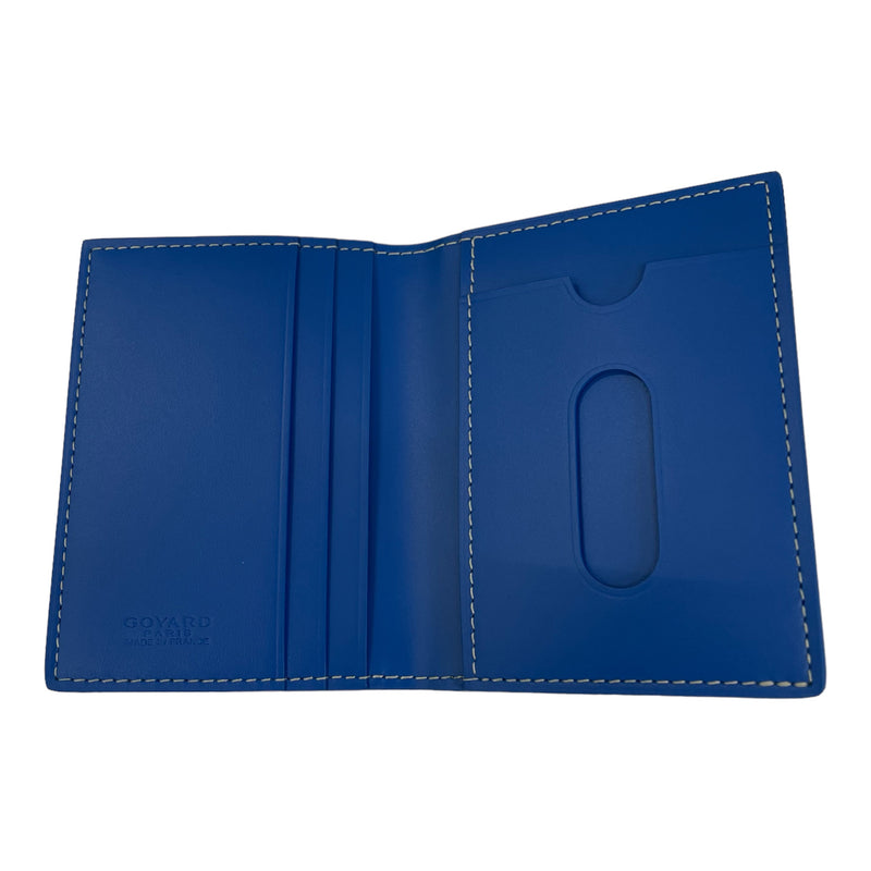 GOYARD/Bifold Wallet/OS/Monogram/Leather/BLU/st mark bifold
