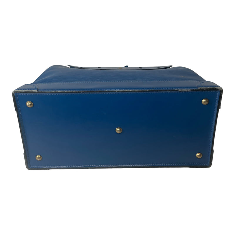 LOUIS VUITTON/Bag/FREE/Leather/BLU/STEAMER BAG