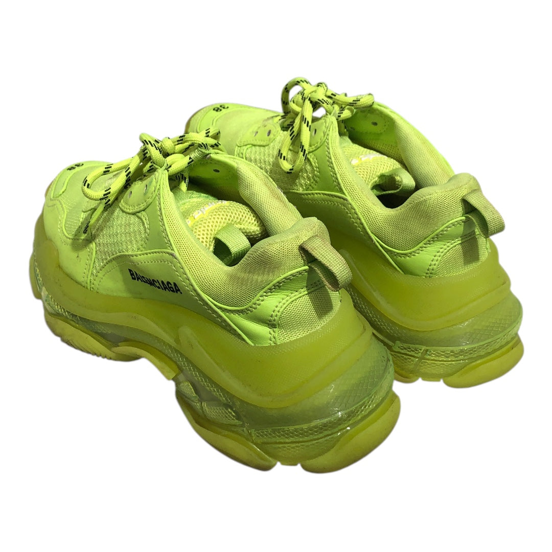 BALENCIAGA/Low-Sneakers/EU 38/GRN/NEON GREEN TRIPLE S view 2