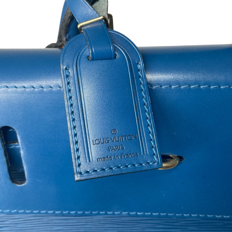 LOUIS VUITTON/Bag/FREE/Leather/BLU/STEAMER BAG