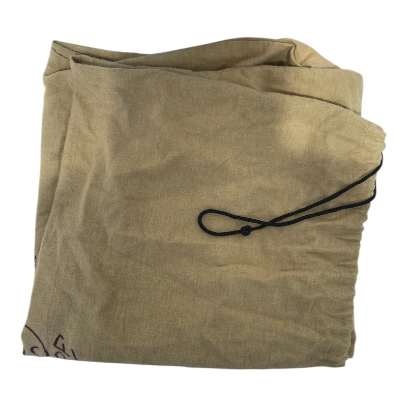 Carlos Falchi/Hand Bag/Suede/CML/woven handles
