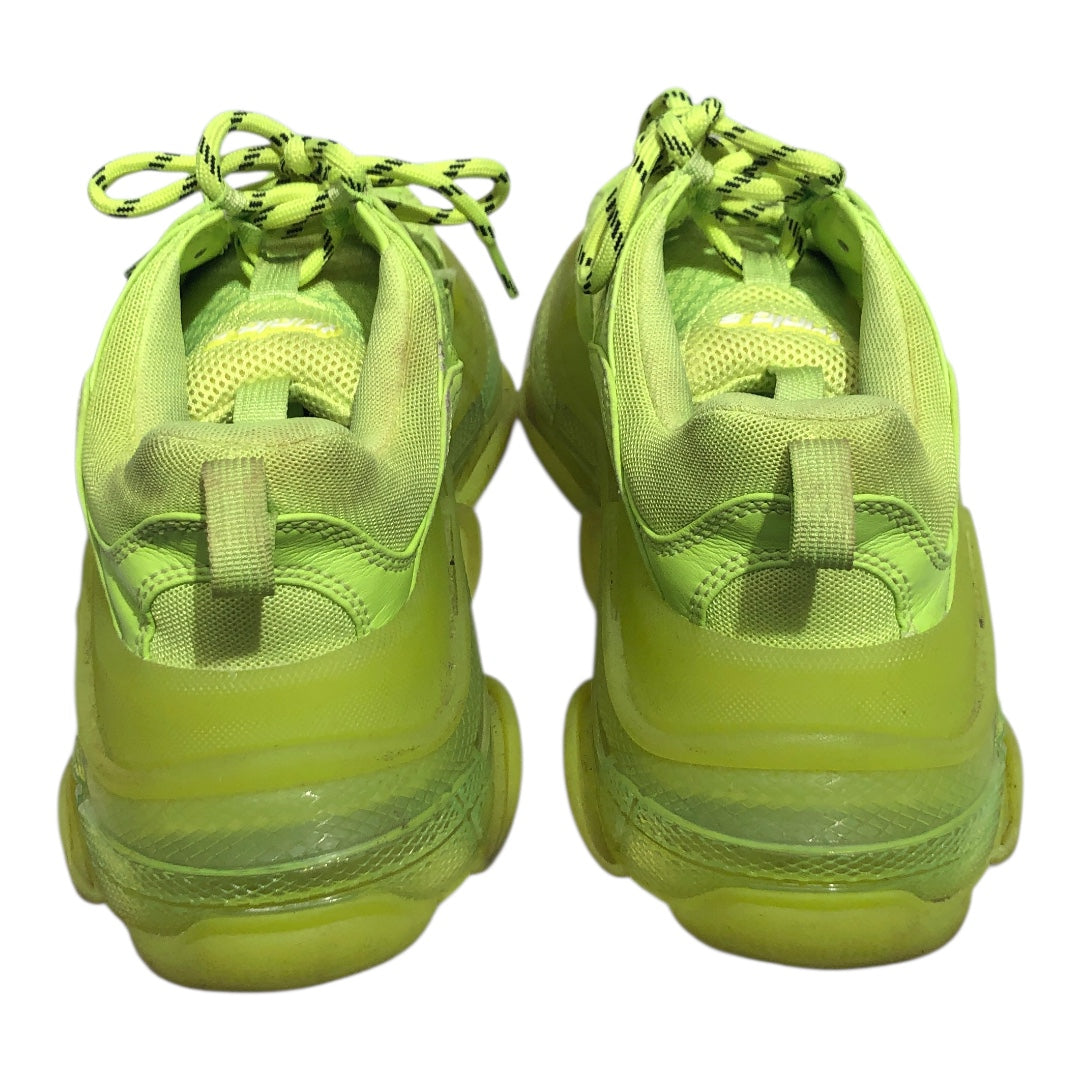 BALENCIAGA/Low-Sneakers/EU 38/GRN/NEON GREEN TRIPLE S view 4