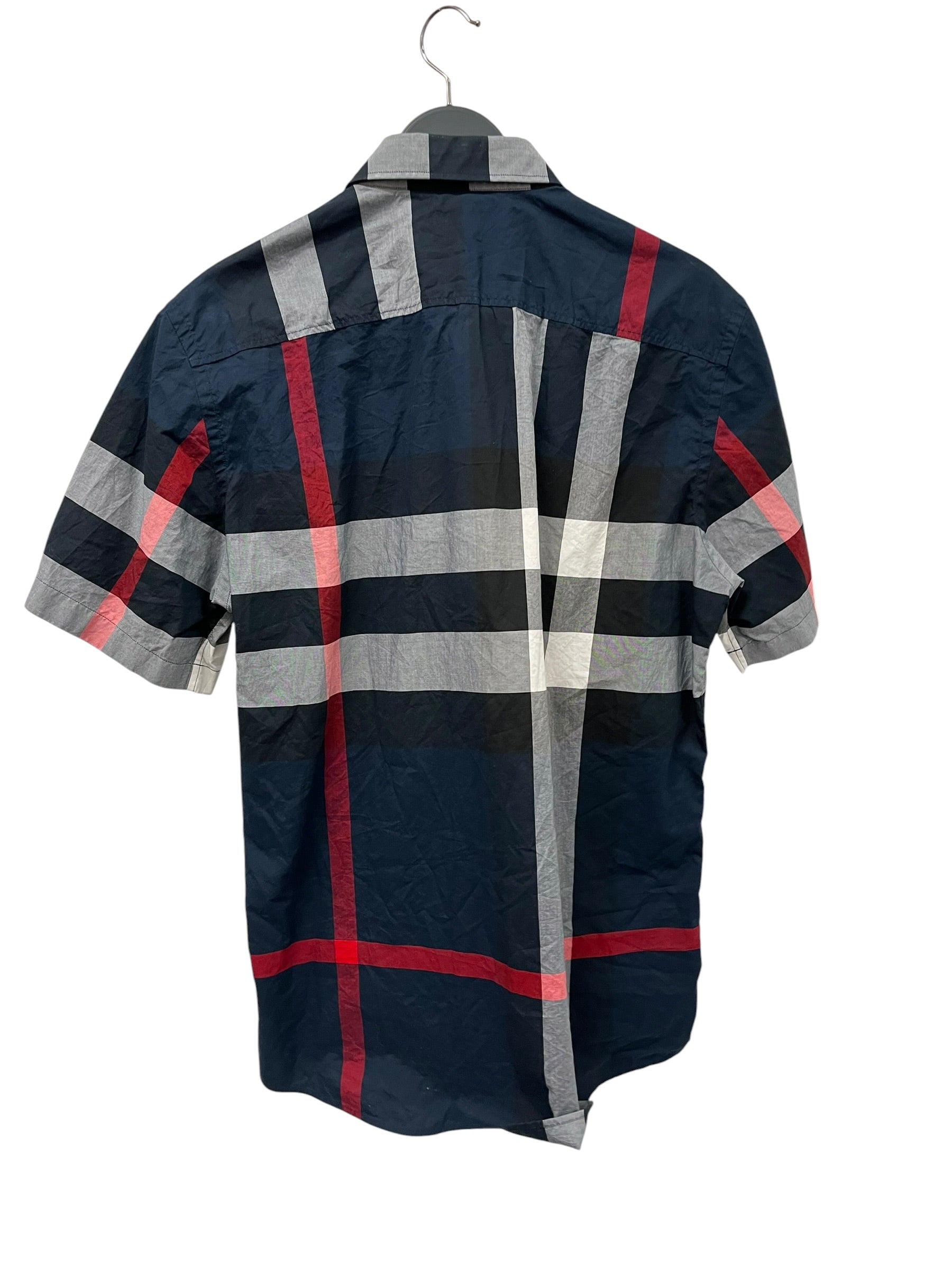 BURBERRY/Polo Shirt/XL/Cotton/NVY/Stripe/STRIPED POLO SHIRT view 2