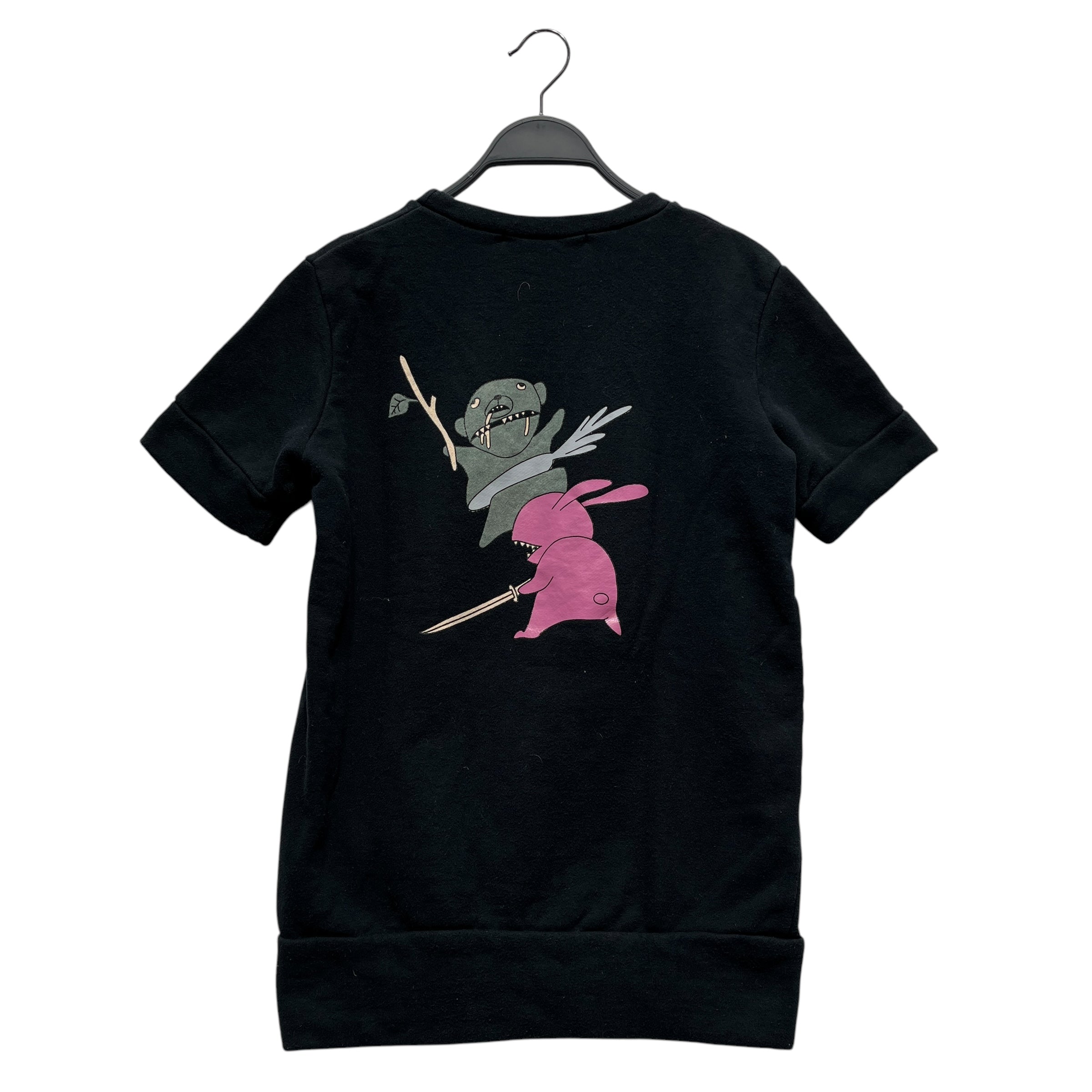 LIMI feu/T-Shirt/S/Cotton/BLK/bear graphic view 2