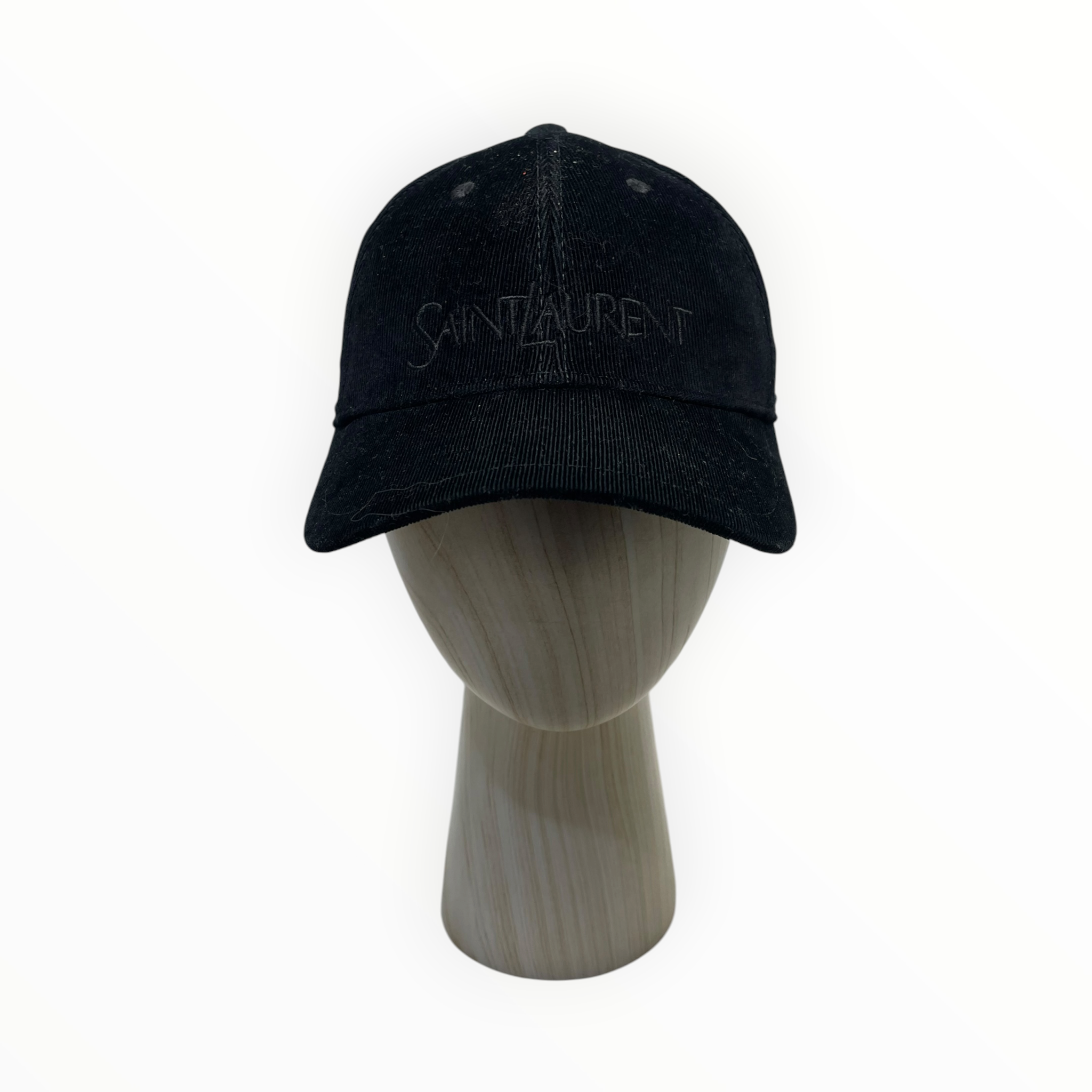 SAINT LAURENT/Cap/OS/Cotton/BLK/M's/CORDORY CAP view 1