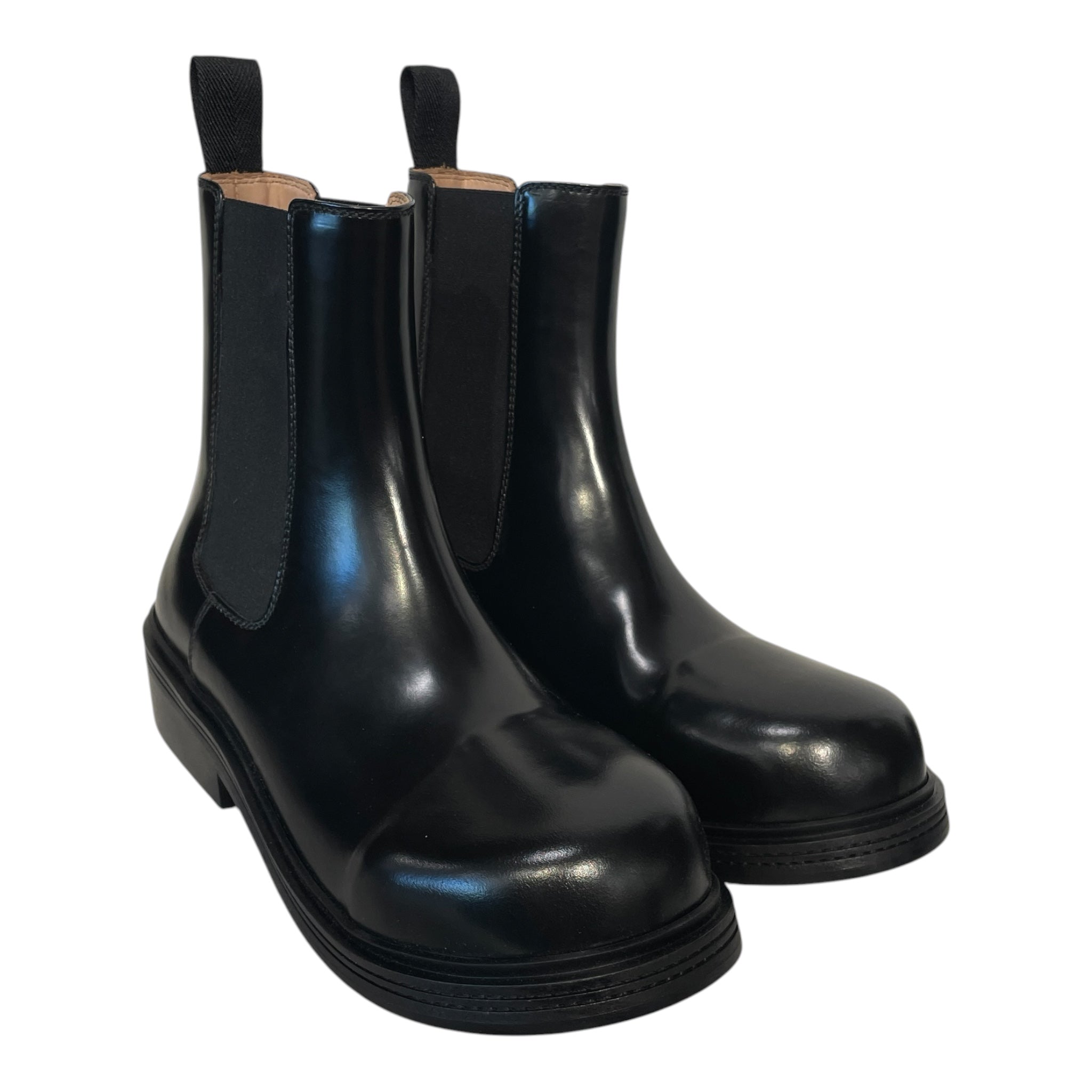 BOTTEGA VENETA/Boots/EU 41/Leather/BLK/ view 1