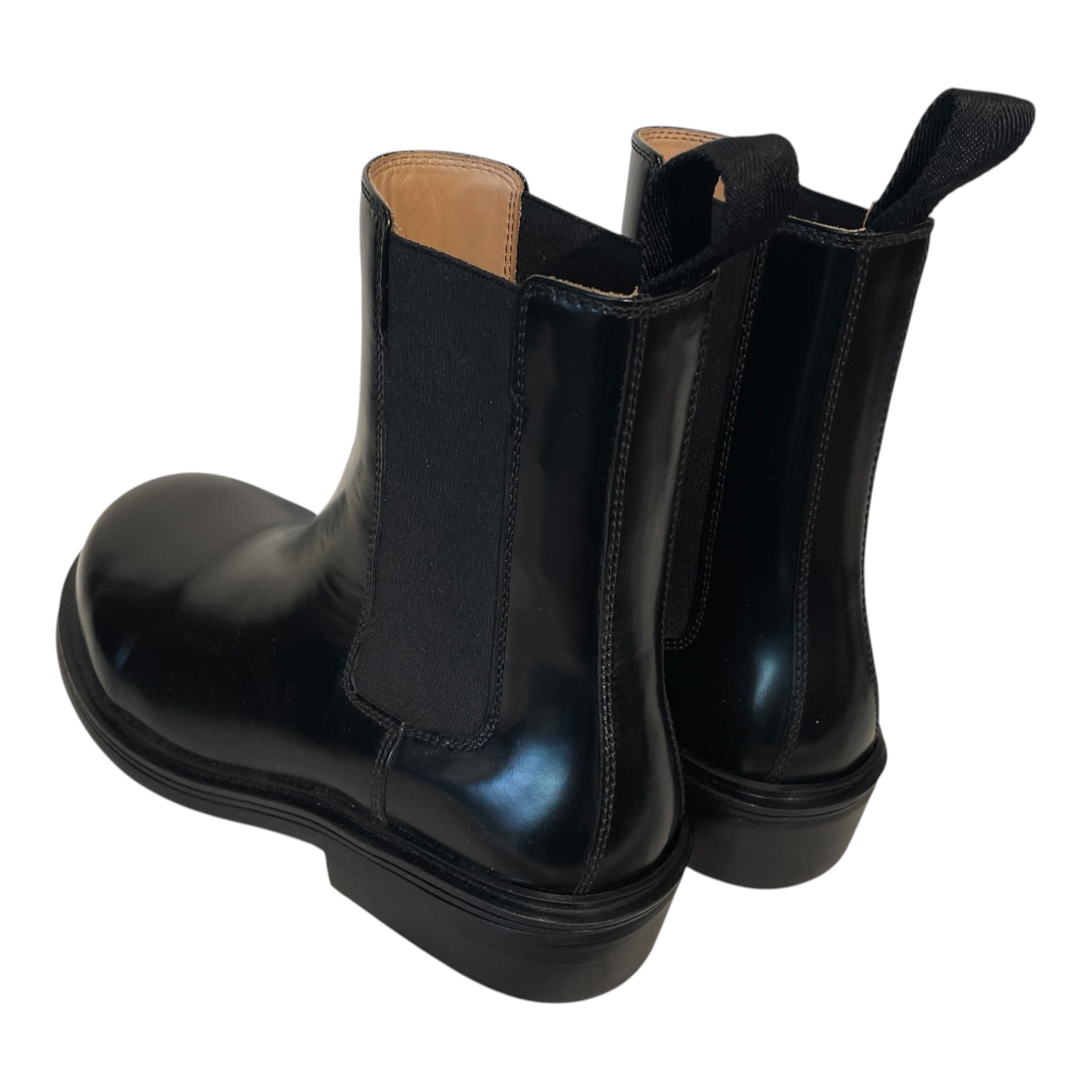 BOTTEGA VENETA/Boots/EU 41/Leather/BLK/ view 2