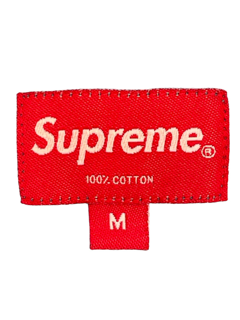 Supreme/T-Shirt/M/Cotton/BLU/POCK ON CHEST/PREME EMBRID