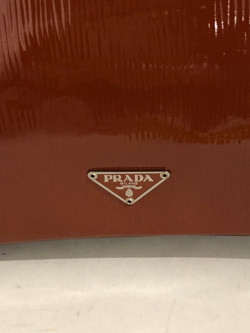 PRADA/Hand Bag/Leather/CML/CARAMEL