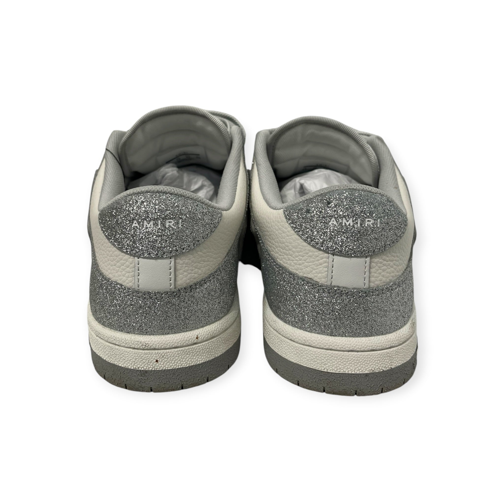AMIRI/Low-Sneakers/US 11/SLV/AMIRI SKEL LOW SHIMMER SLVER view 4