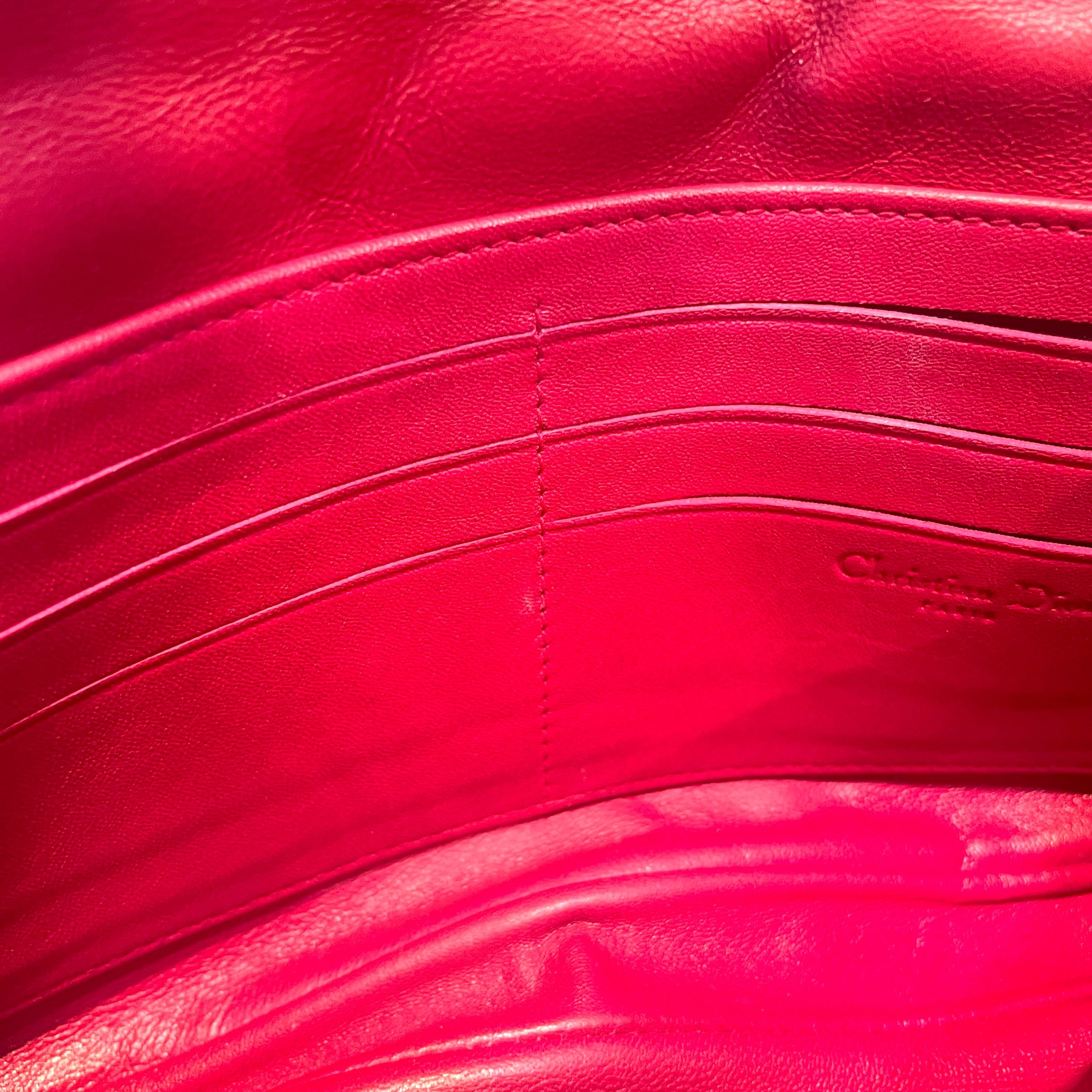Christian Dior/Cross Body Bag/Leather/RED/Cannage Miss Dior view 9