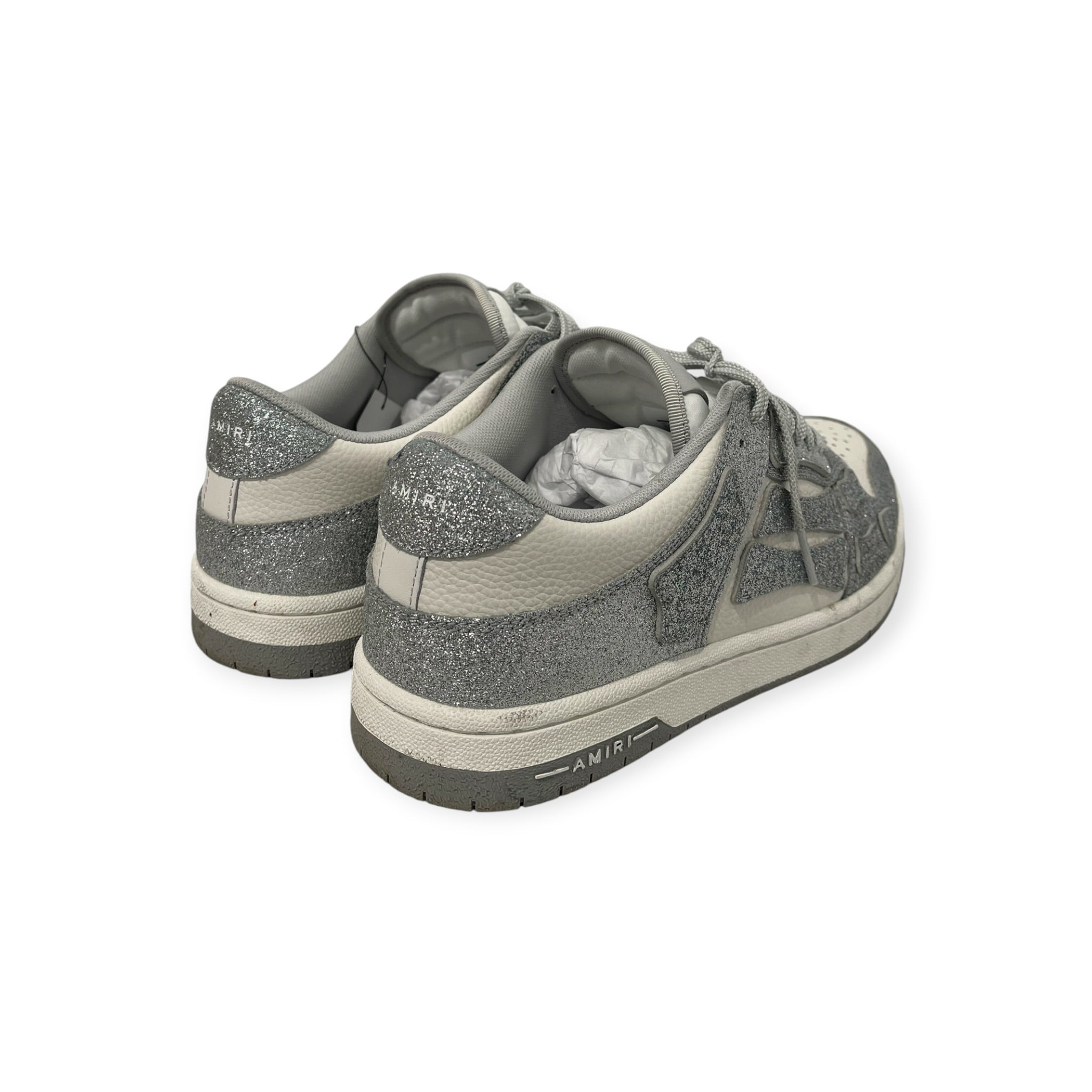 AMIRI/Low-Sneakers/US 11/SLV/AMIRI SKEL LOW SHIMMER SLVER view 5