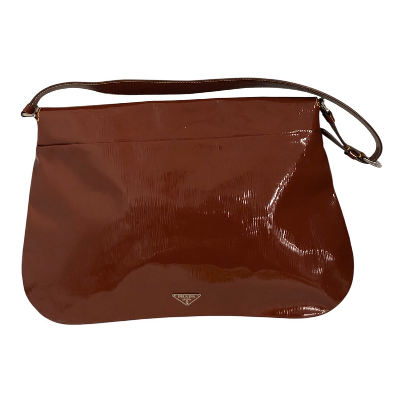 PRADA/Hand Bag/Leather/CML/CARAMEL
