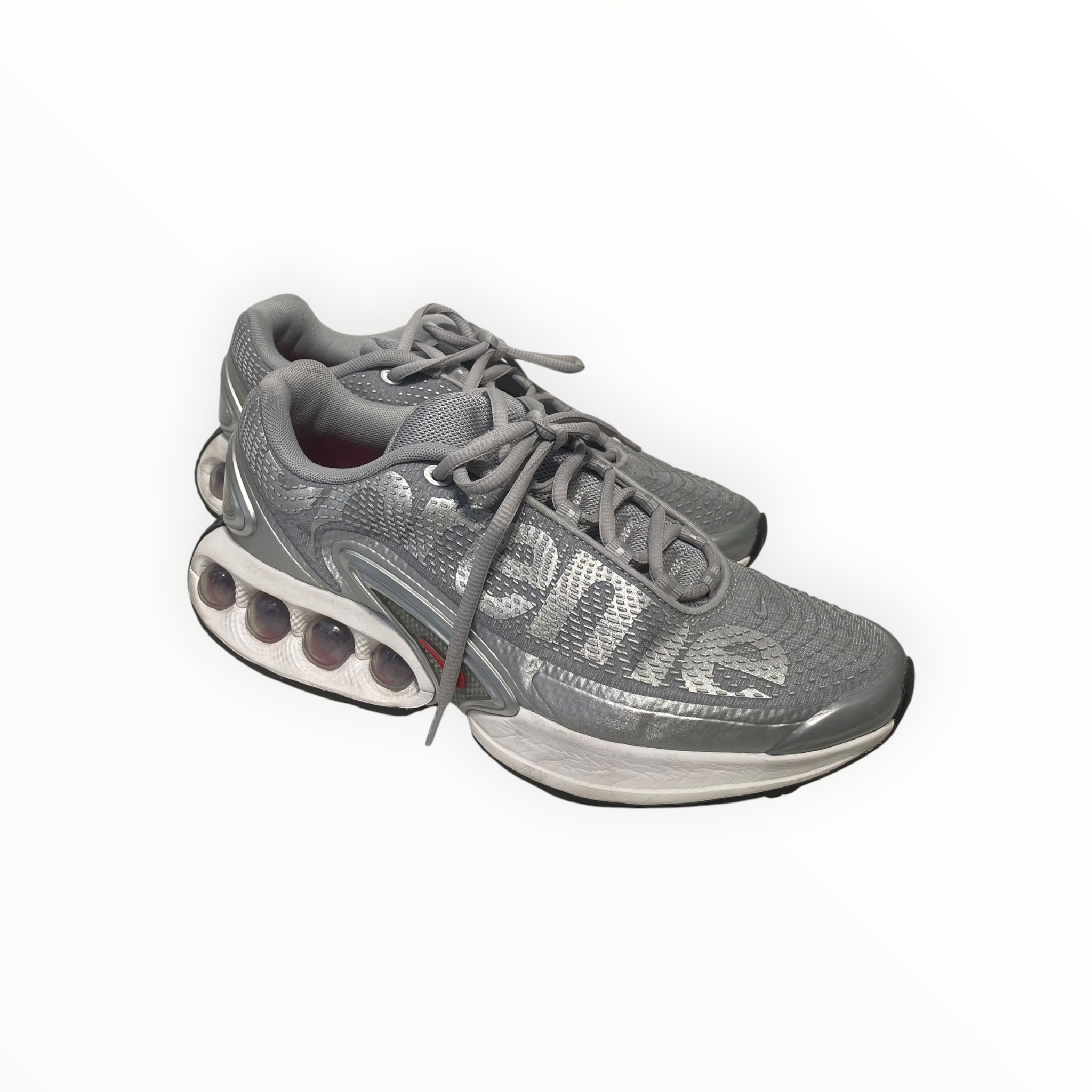 Supreme/NIKE/Low-Sneakers/US 8.5/Nylon/GRY/air max supreme view 1