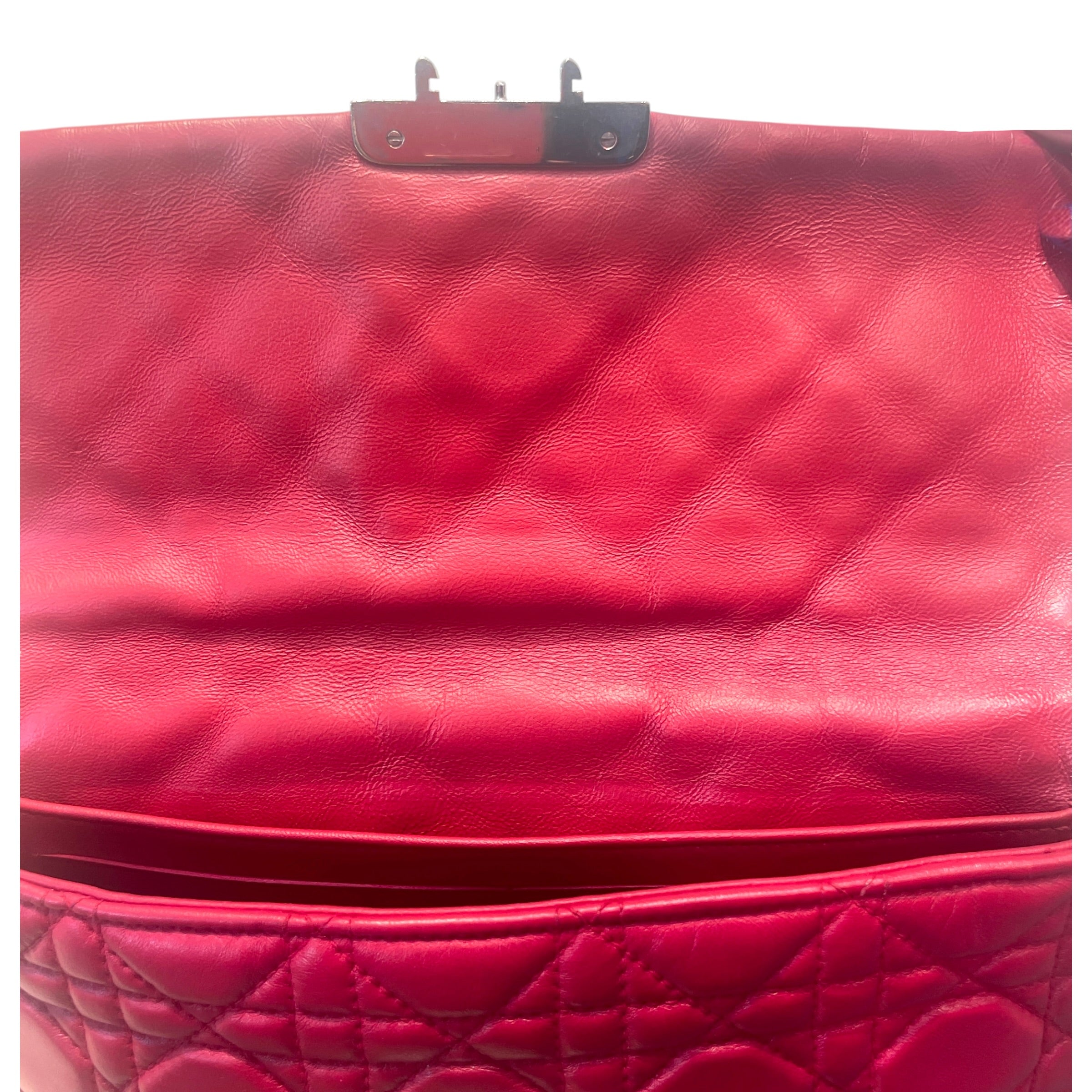 Christian Dior/Cross Body Bag/Leather/RED/Cannage Miss Dior view 7