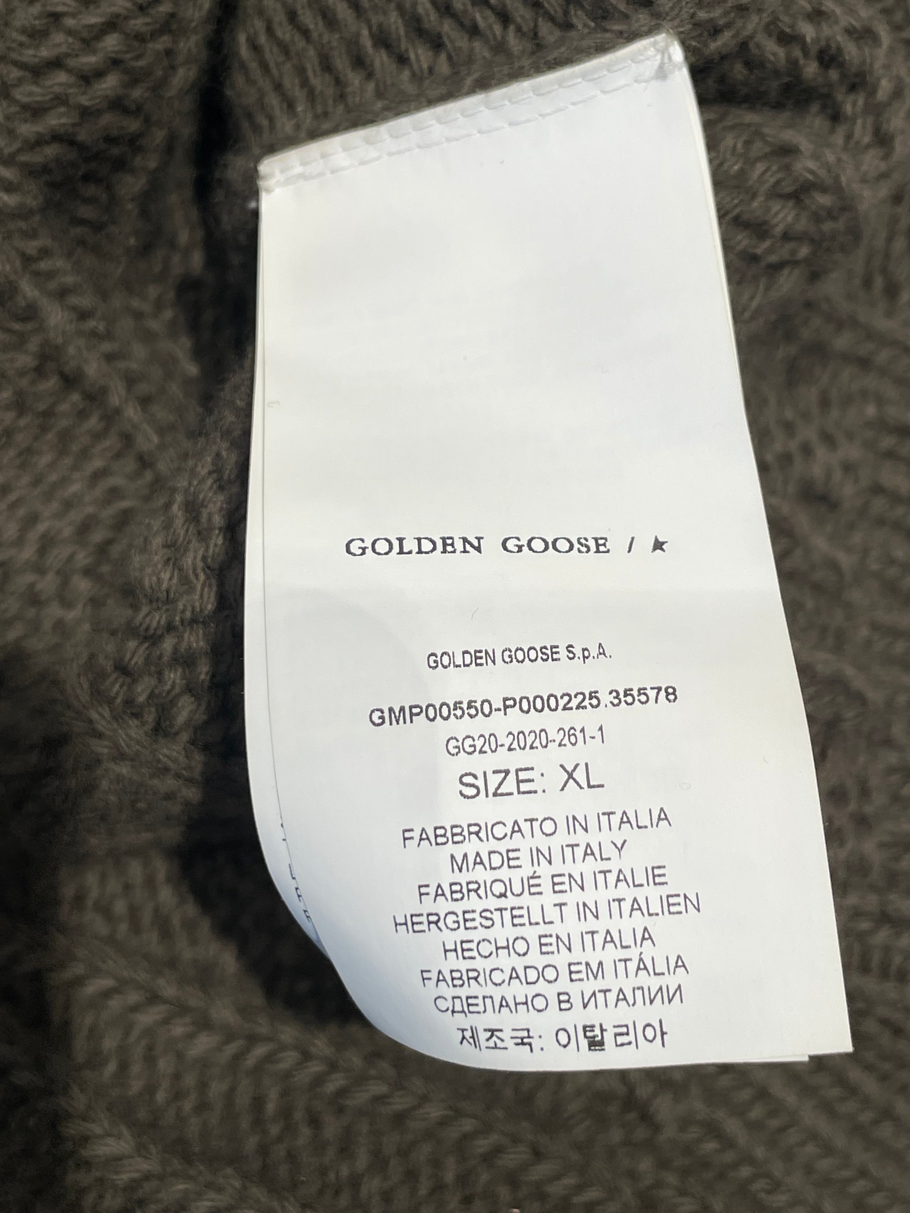 GOLDEN GOOSE/Sweater/XL/BEG/"Amery Cable Knit" view 4
