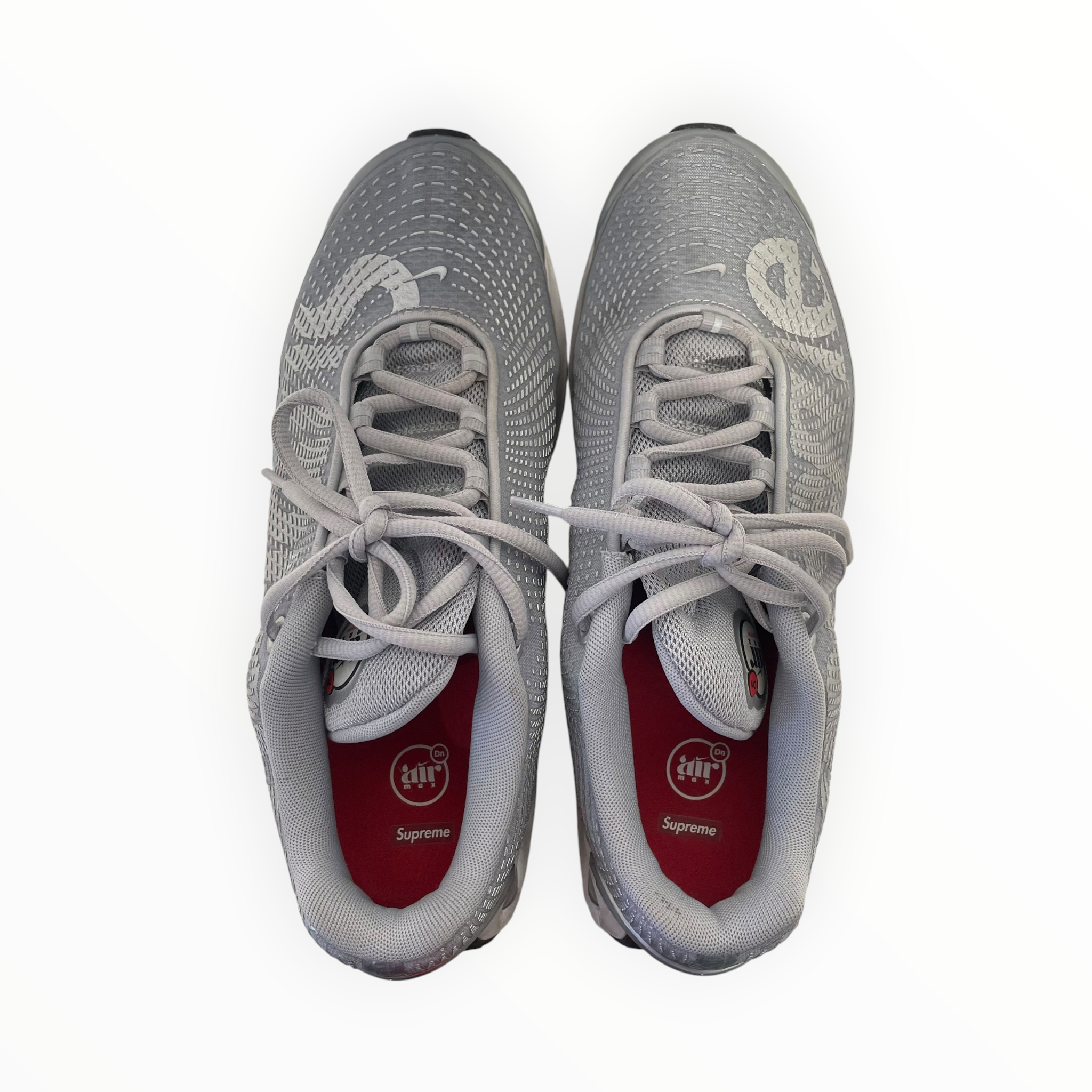 Supreme/NIKE/Low-Sneakers/US 8.5/Nylon/GRY/air max supreme view 3